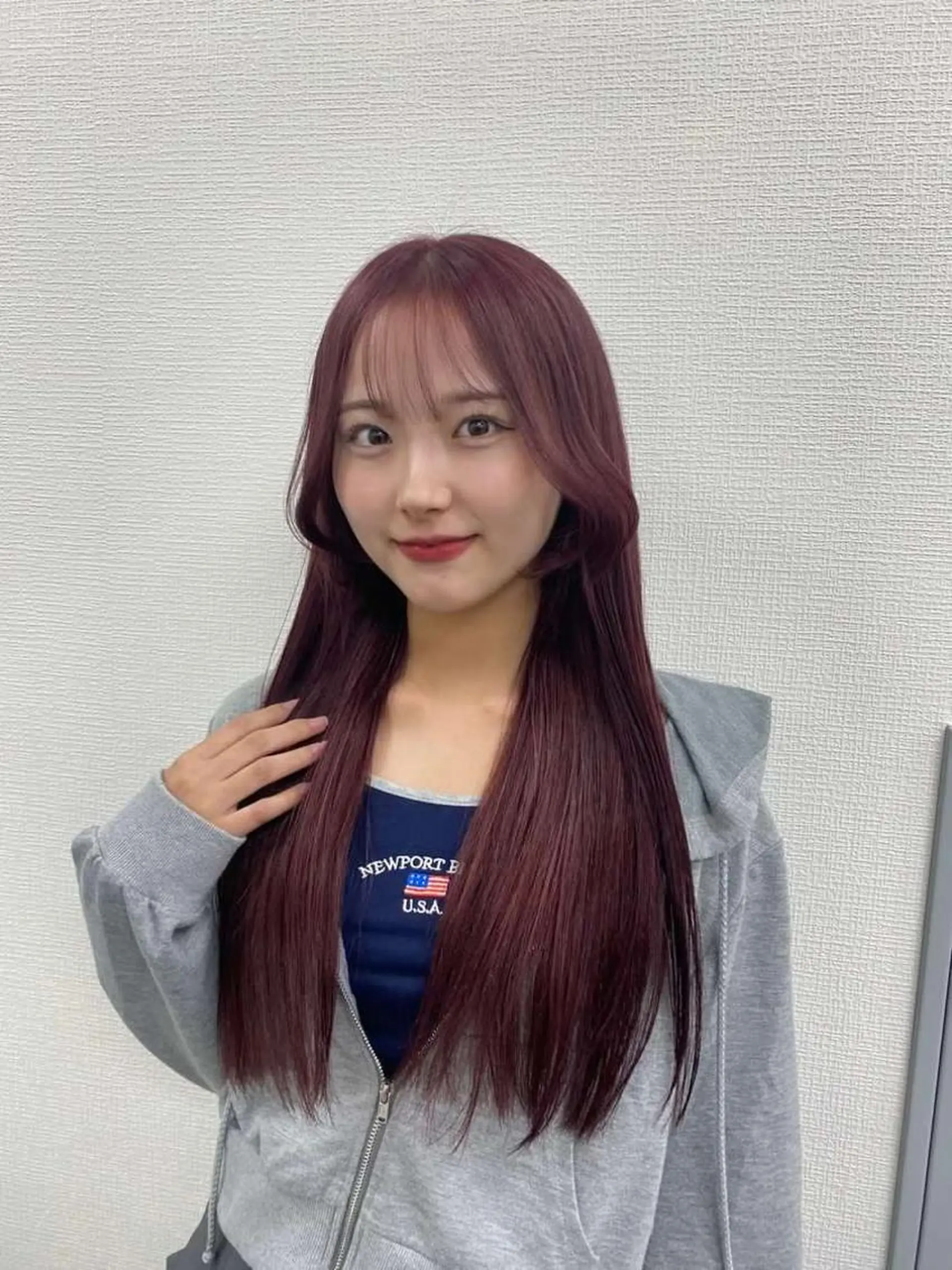 ロング カラー ガーリー♡女の子っぽ ヘア♡ピンクカラー♡のヘアスタイル