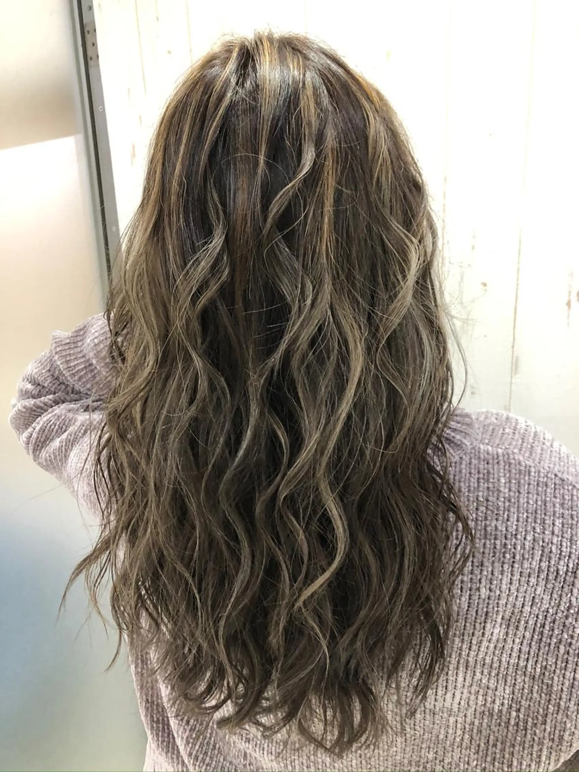 ロング カラー 🧡可愛い色落ち🧡 ハイトーン特化🧡のヘアスタイル