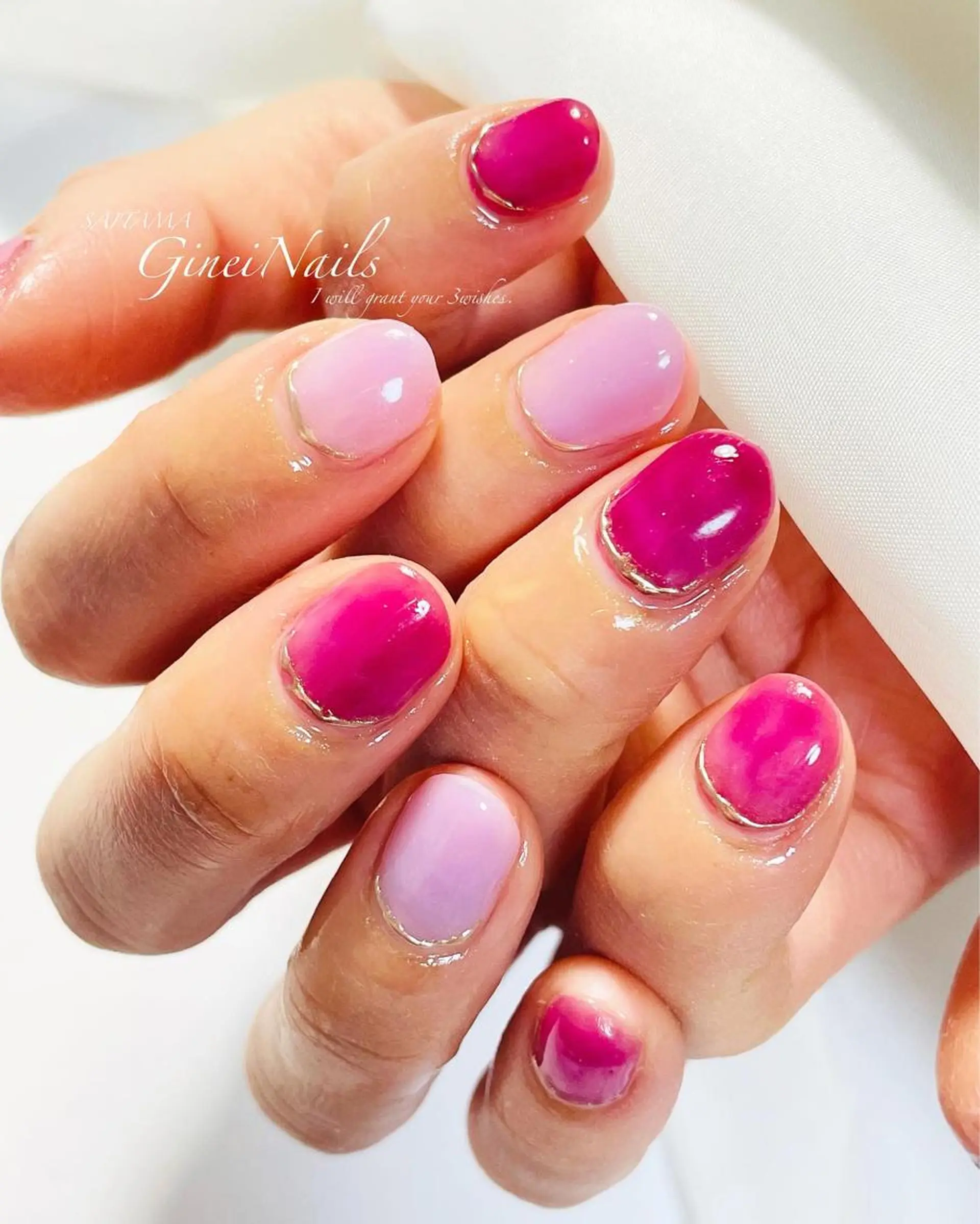 ネイル シンプルネイル Genie Nailsのネイルデザイン