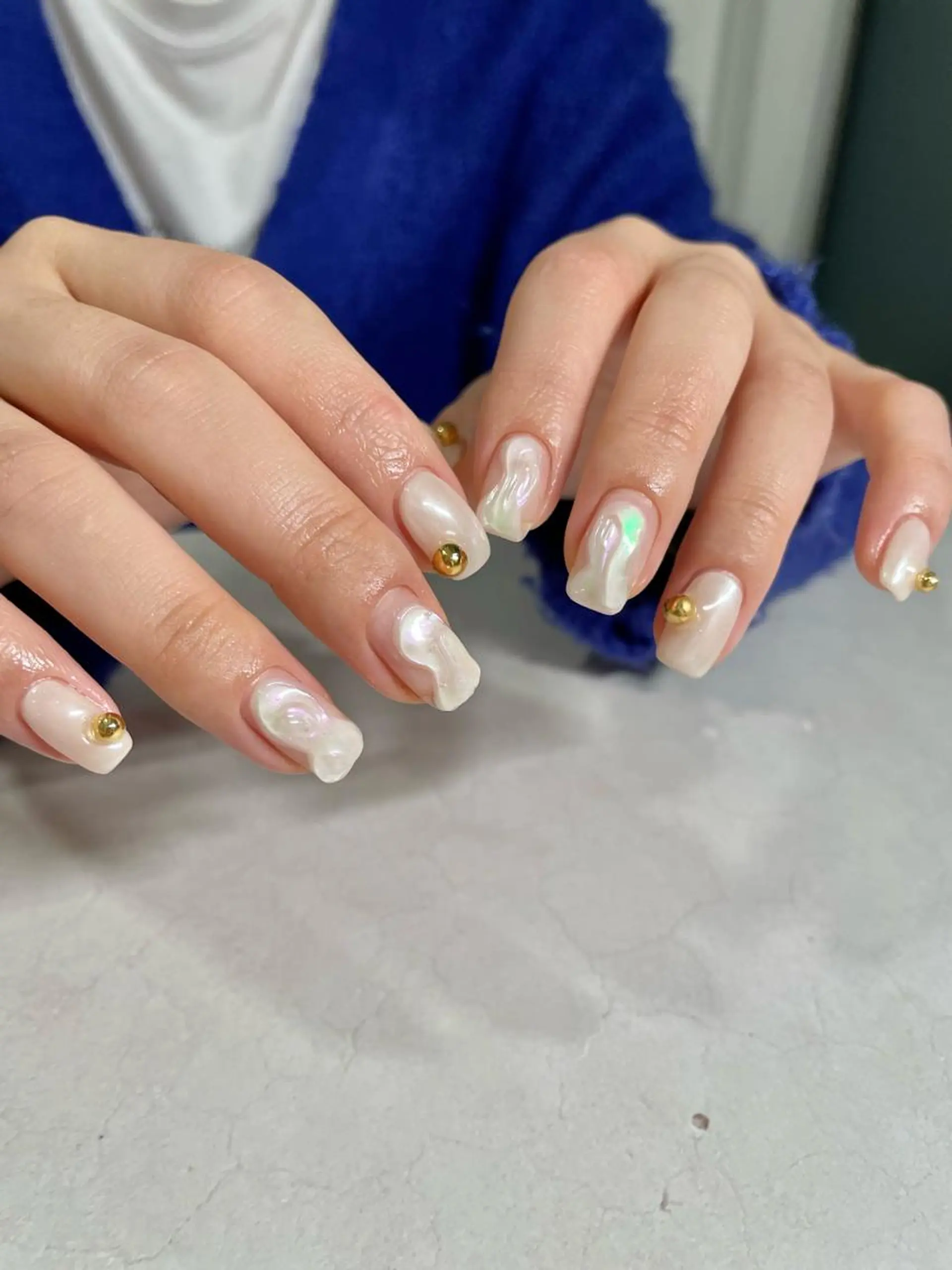 ネイル ホワイト sheeno nailのネイルデザイン