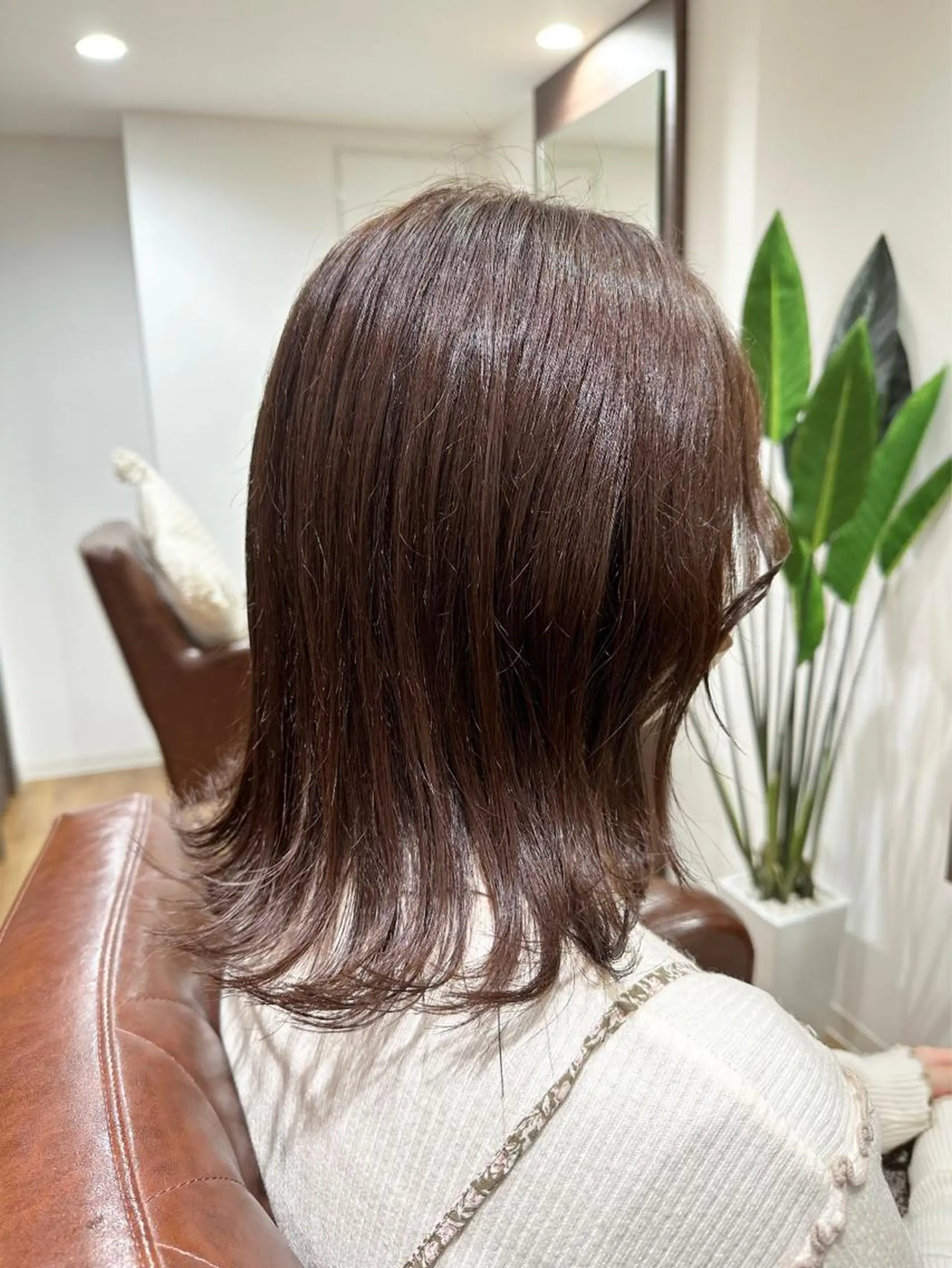 ミディアム カラー 🌈縮毛矯正/ショー ト/MIKI🌈のヘアスタイル