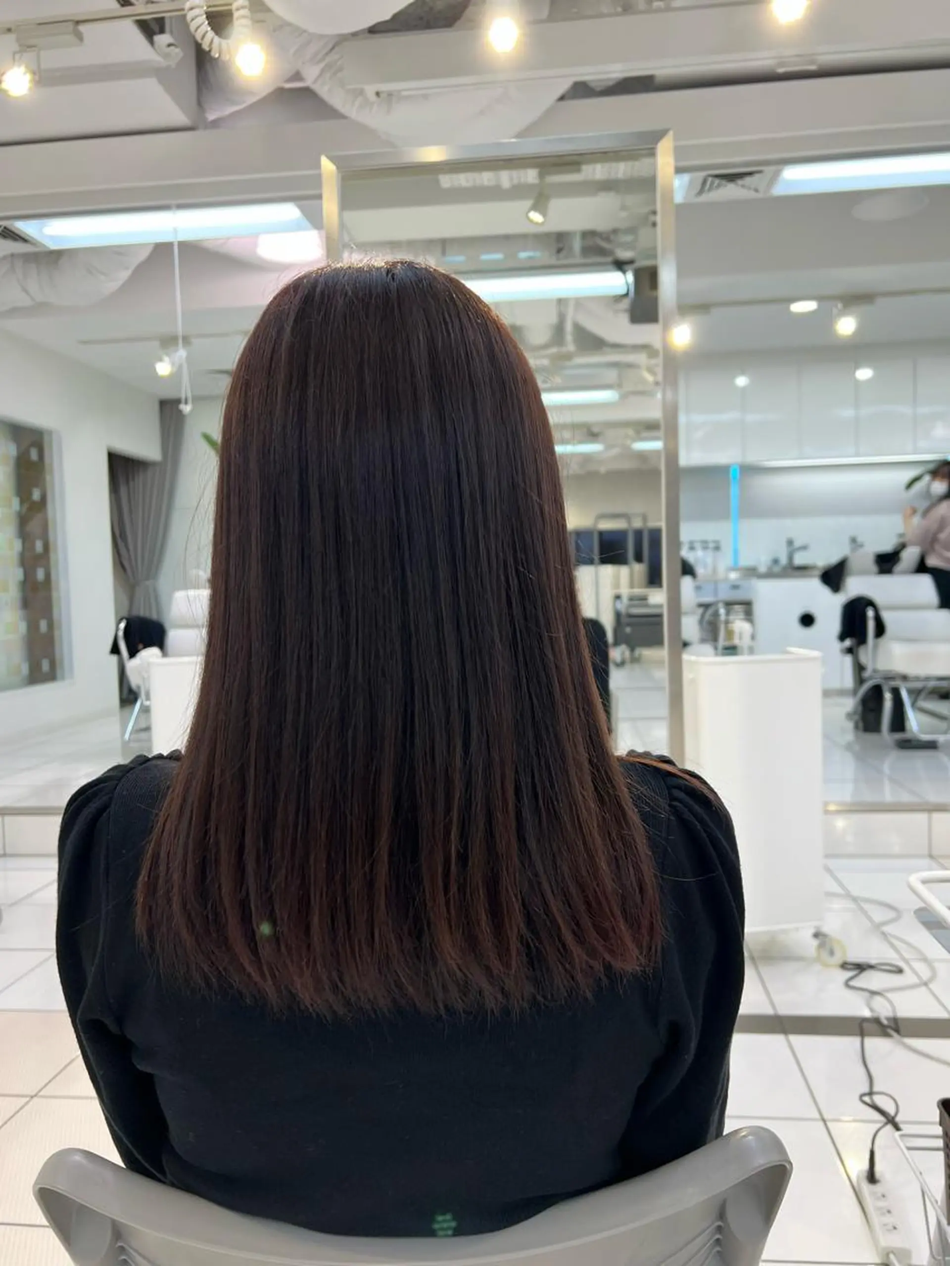 ミディアム トリートメント 真野 じゅんなのヘアスタイル