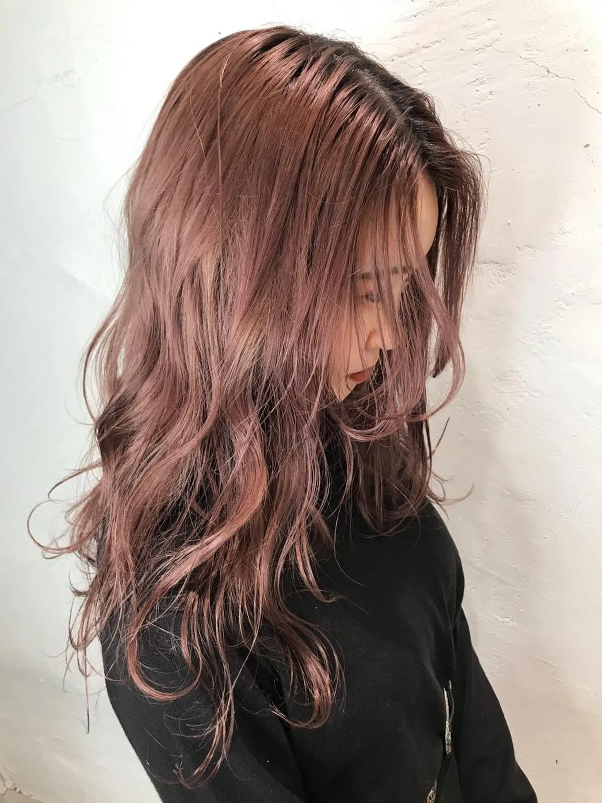 ロング カラー ヘアカラー 🇰🇷カルマパーマ kaito🇰🇷のヘアスタイル