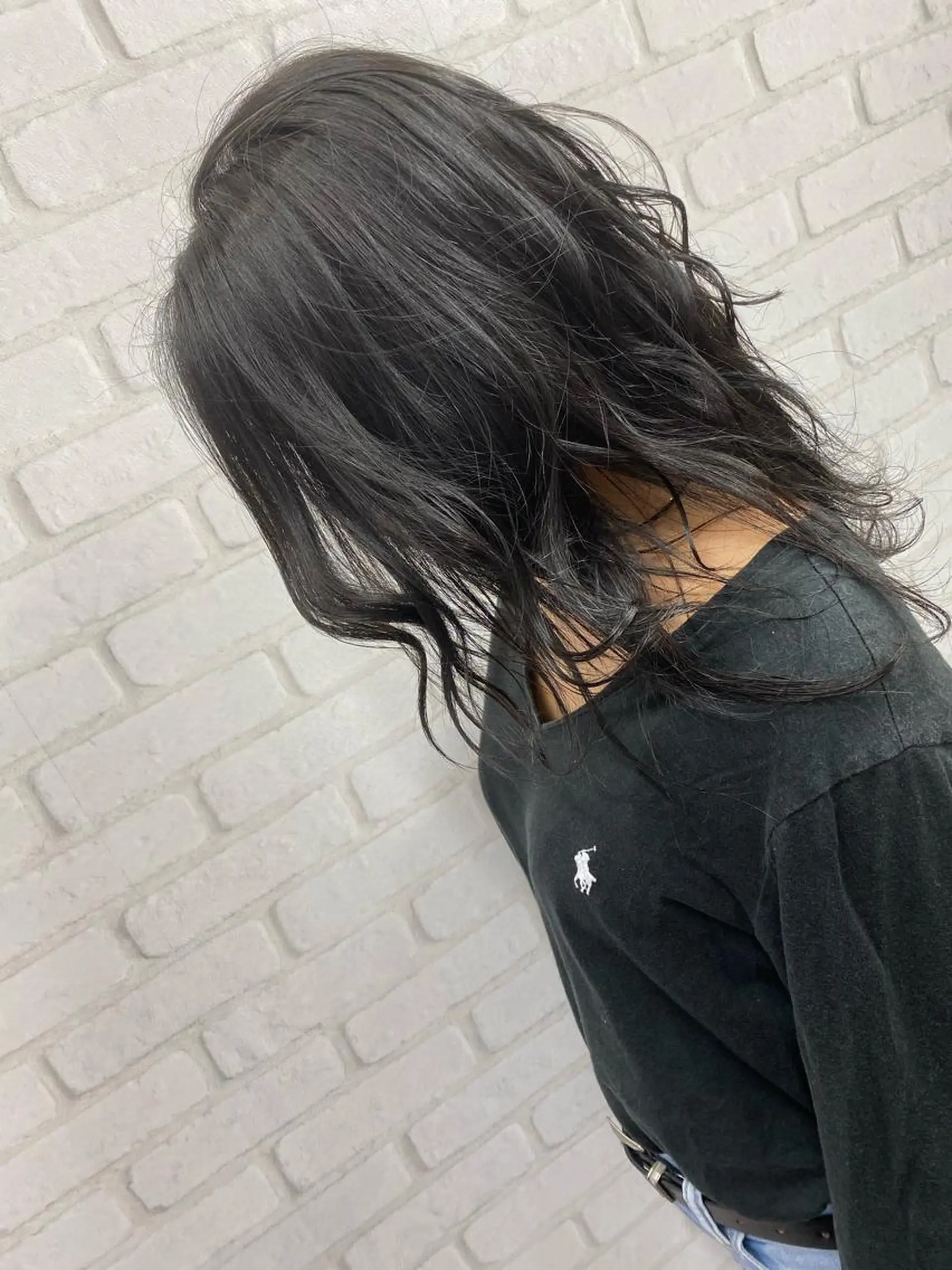 ミディアム カラー ブリーチカラー🫧 森　凪沙のヘアスタイル