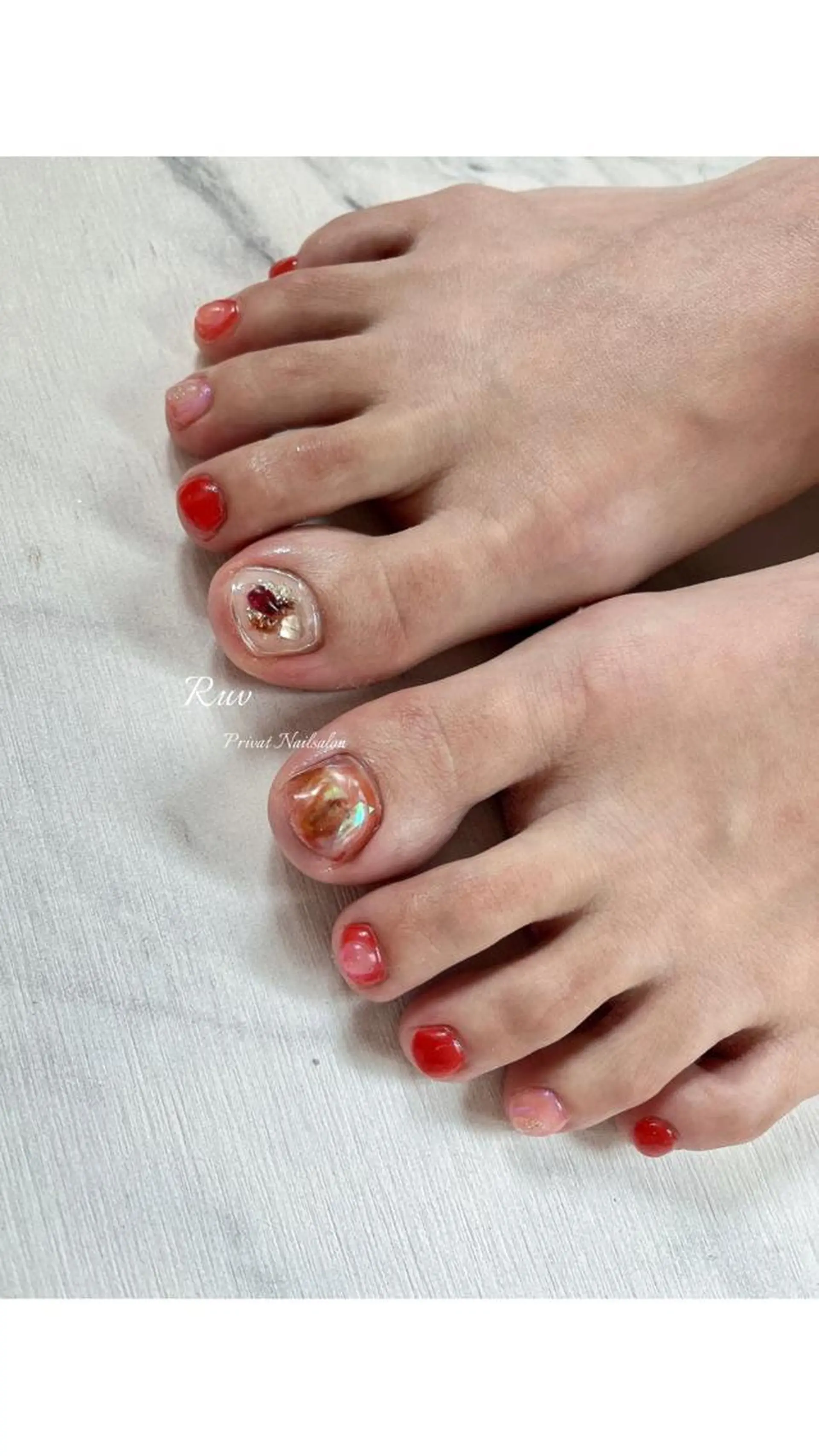 ネイル フットネイル プライベート ネイルサロン　ルヴのネイルデザイン