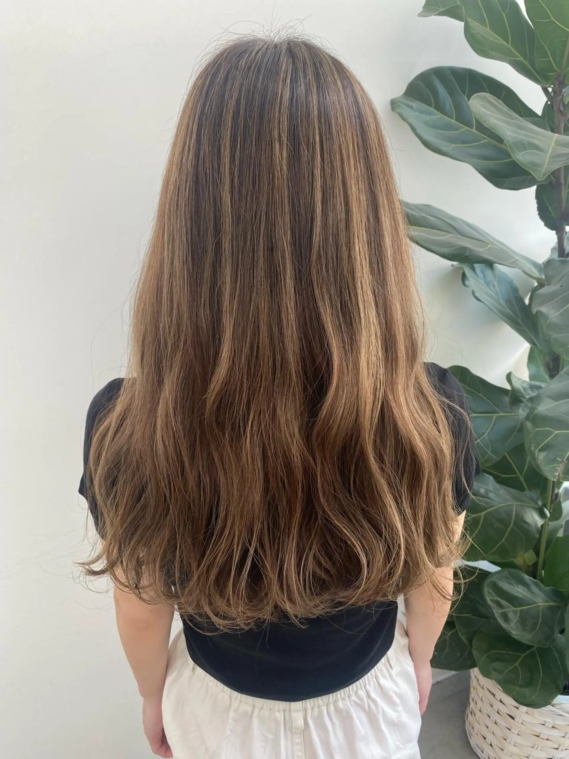 ロング カラー カット ヘアカラー トリートメント 🌼ハイライト透明感 🌼maiのヘアスタイル