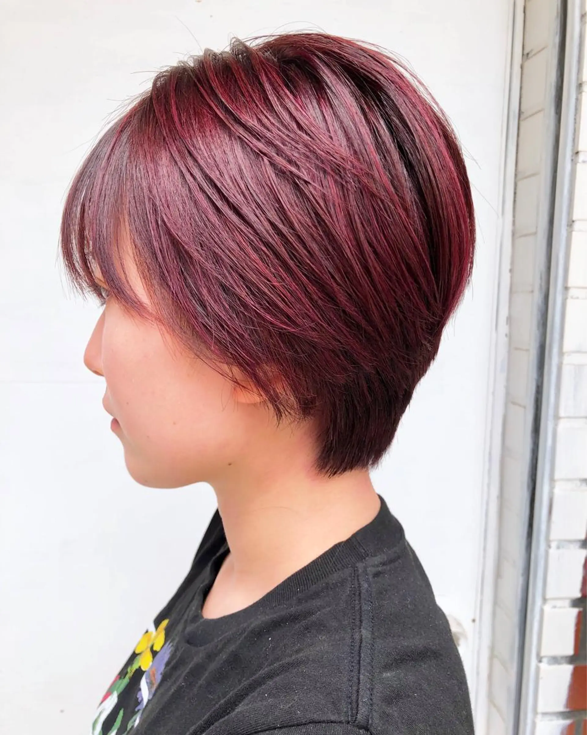 ショート カラー 中島 大聖のヘアスタイル