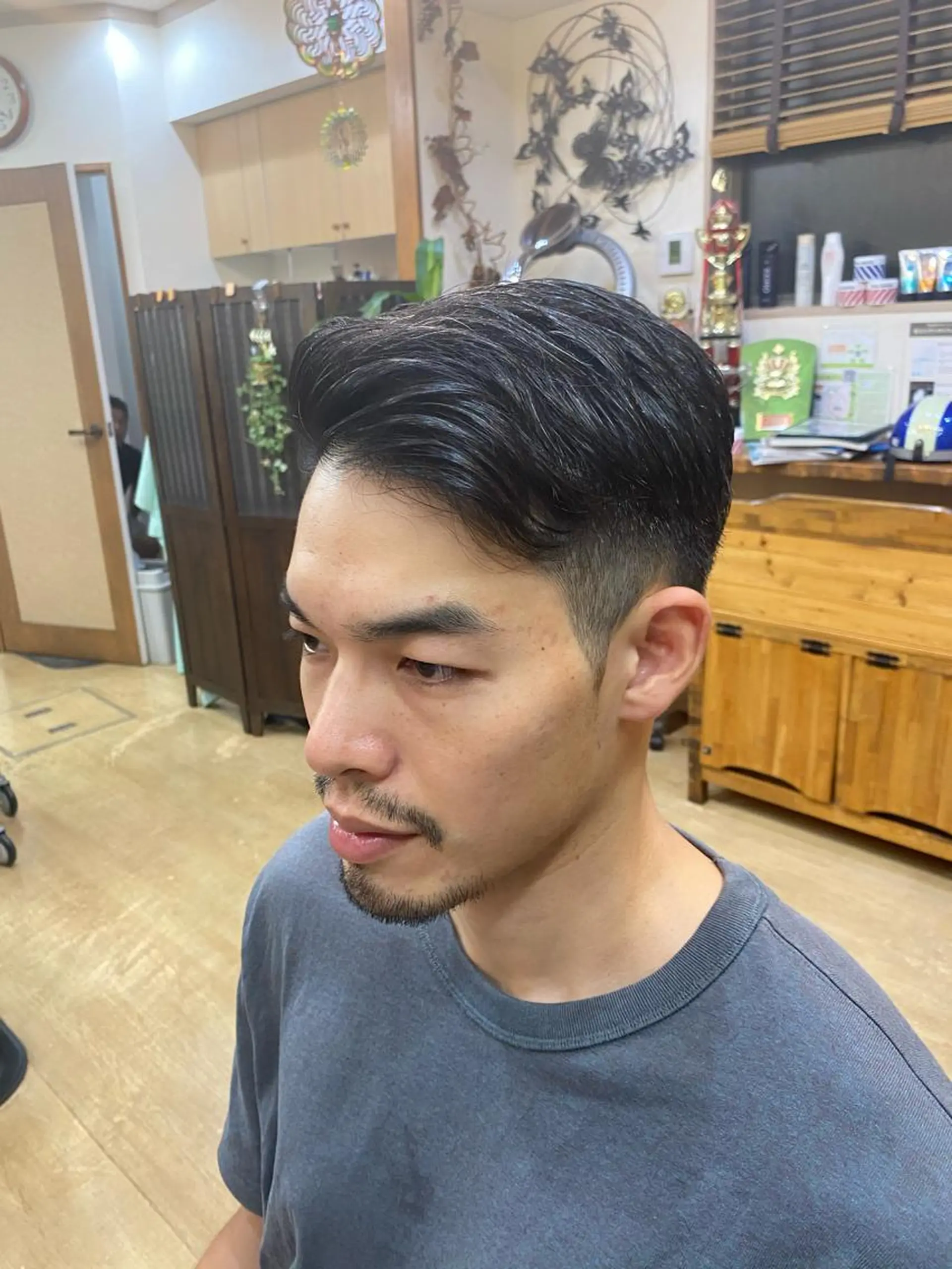 ショート メンズ 浅見 天翔のヘアスタイル