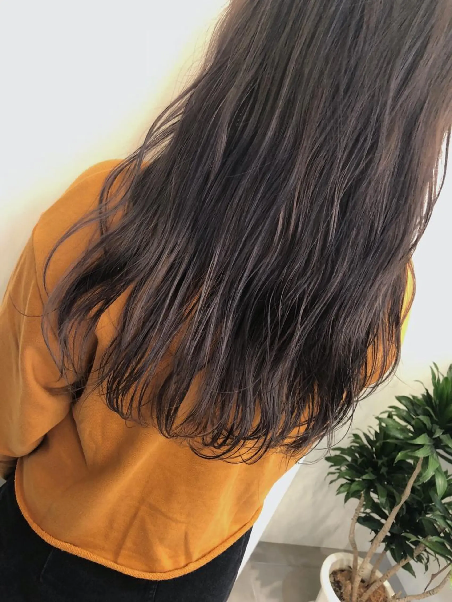 カラー グレージュ ハイライトカラー 中澤 美緒のヘアスタイル