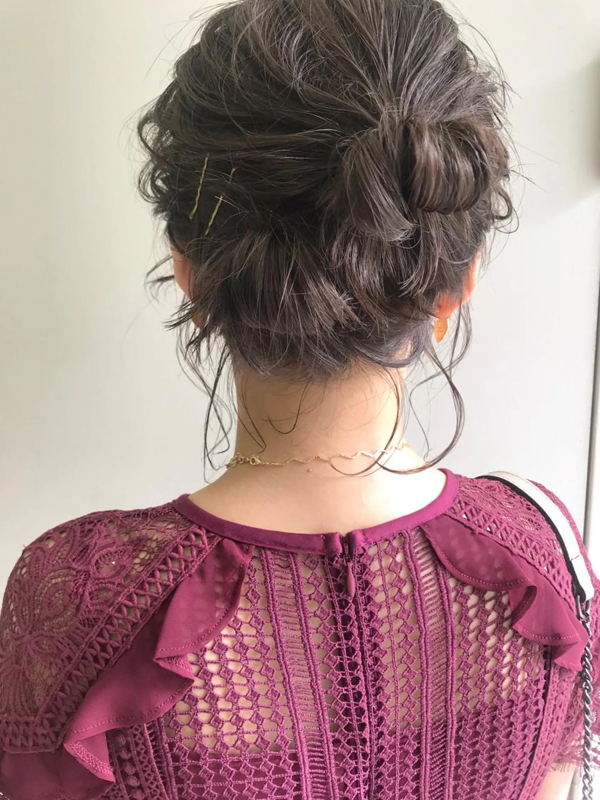 ミディアム カラー 貫洞 大介のヘアスタイル