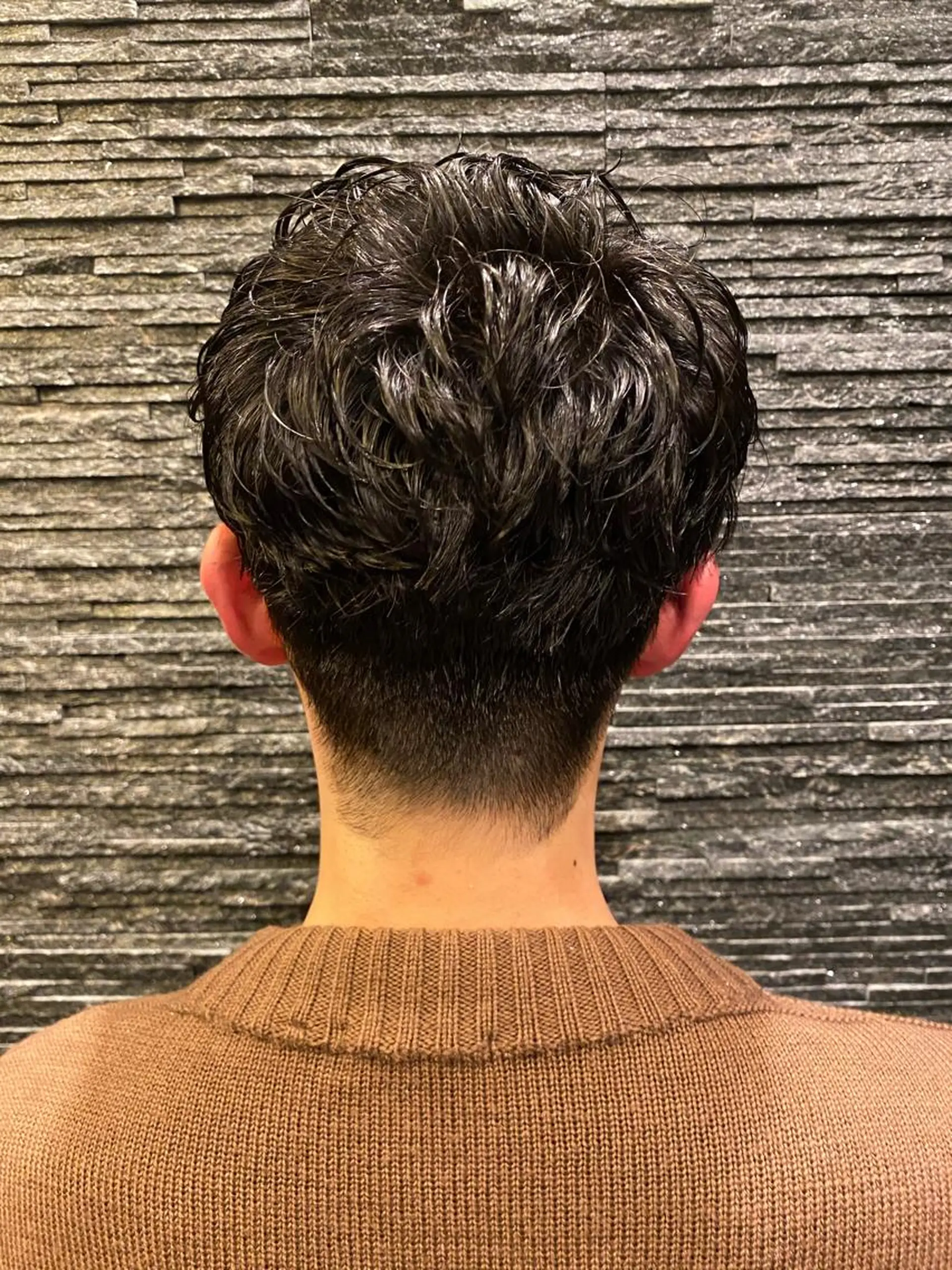 ミディアム 齋藤 大晟のヘアスタイル