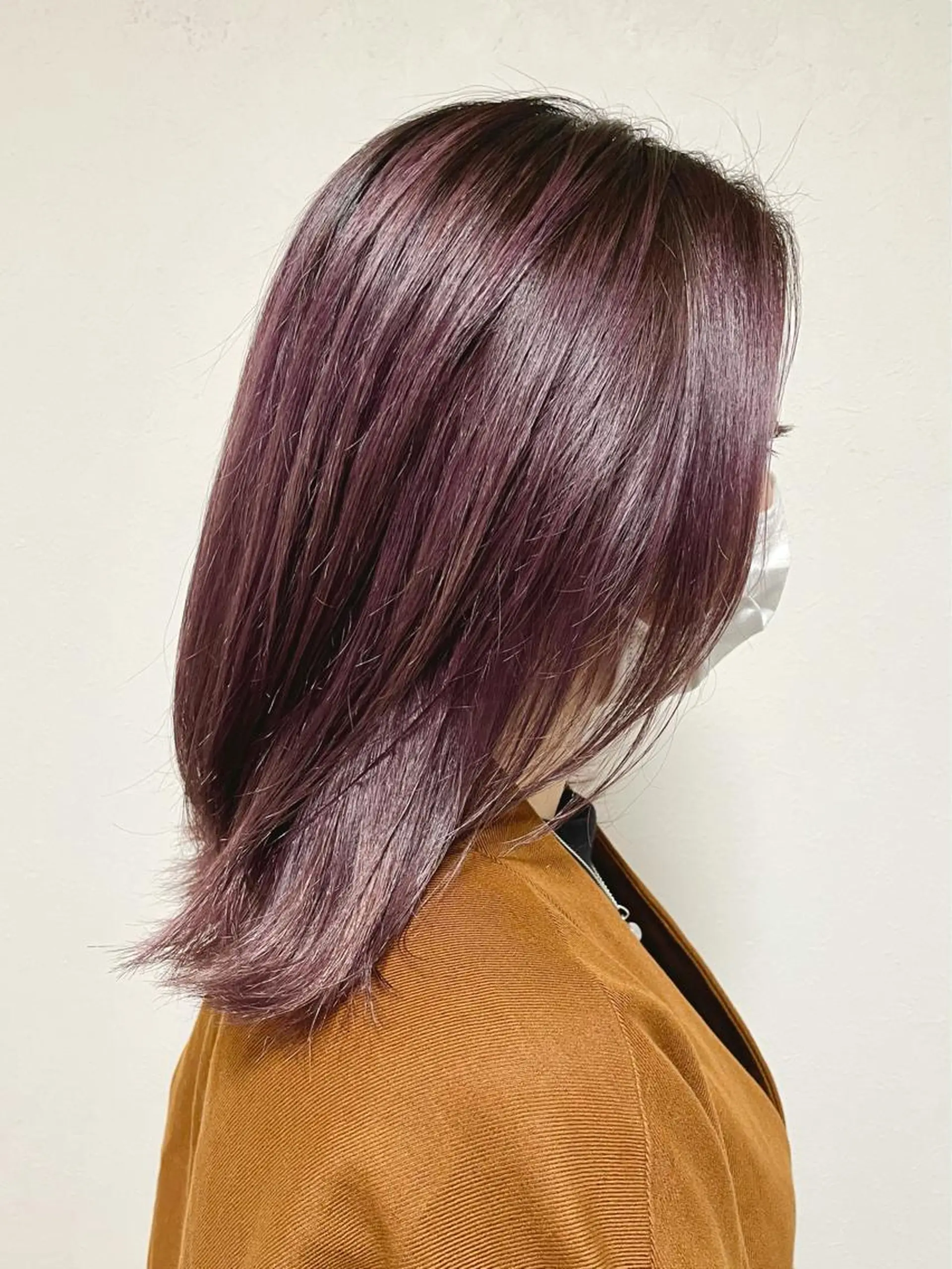 ミディアム 艶髪カラー& トリートメント　松村のヘアスタイル