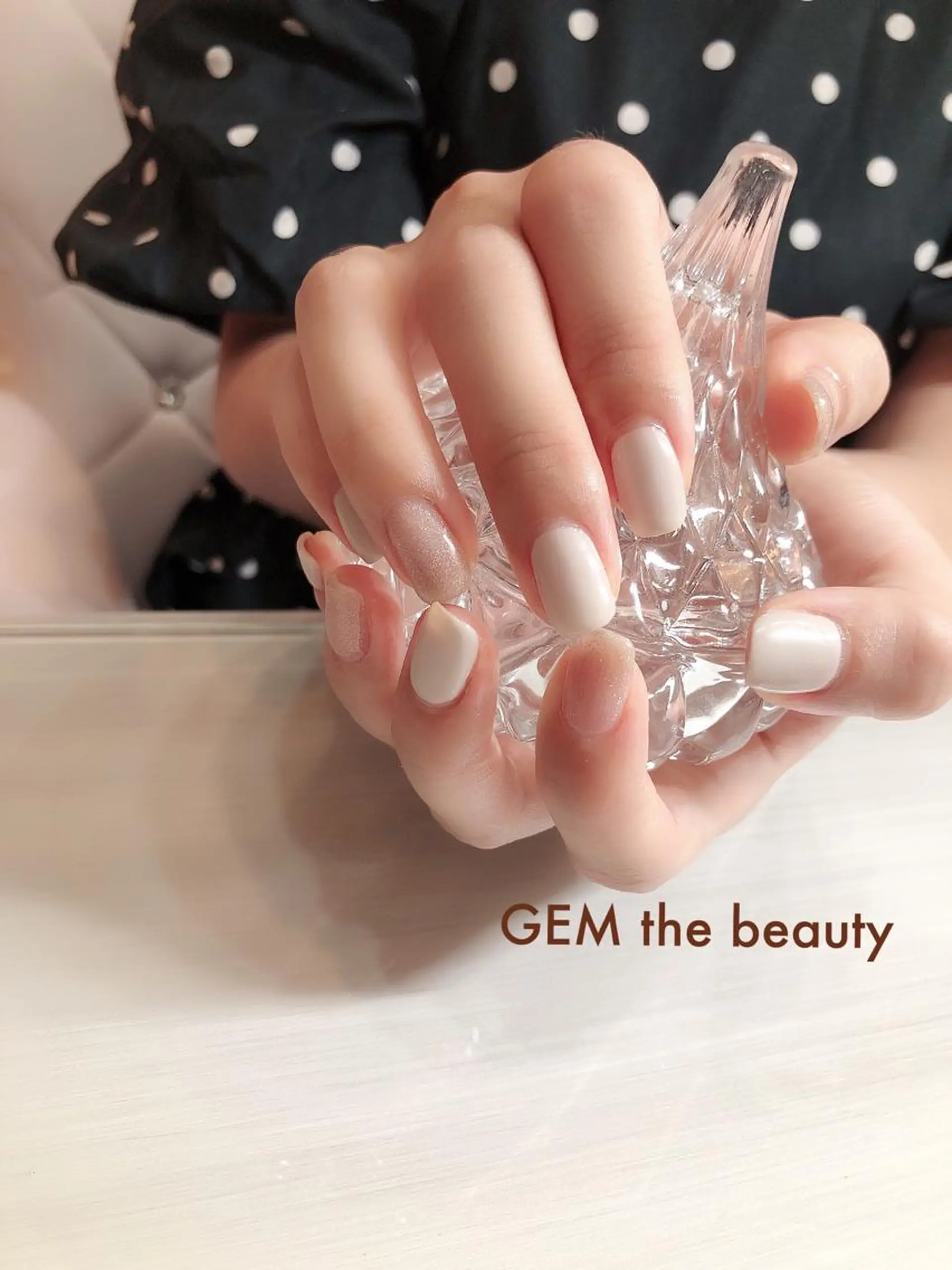 ネイル ジェルネイル シンプルネイル GEM beautyのマツエク・マツパデザイン