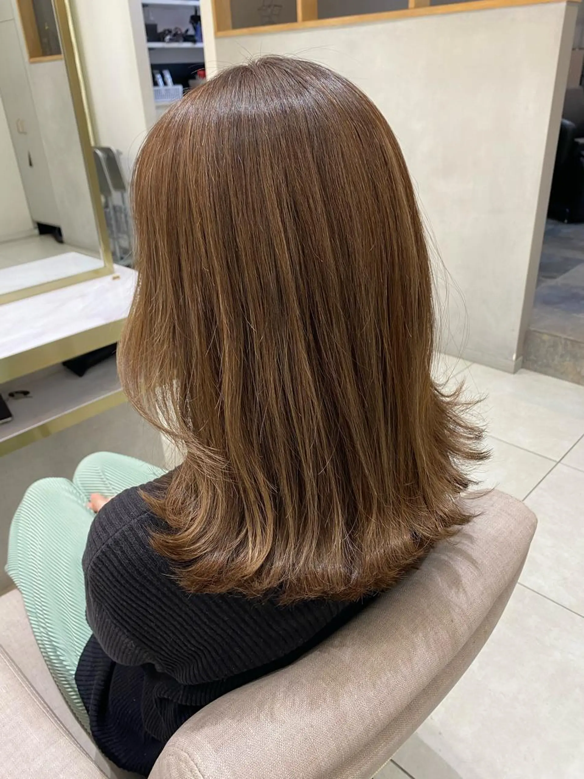 カラー 顔まわり/インナー カラー/　syuriのヘアスタイル