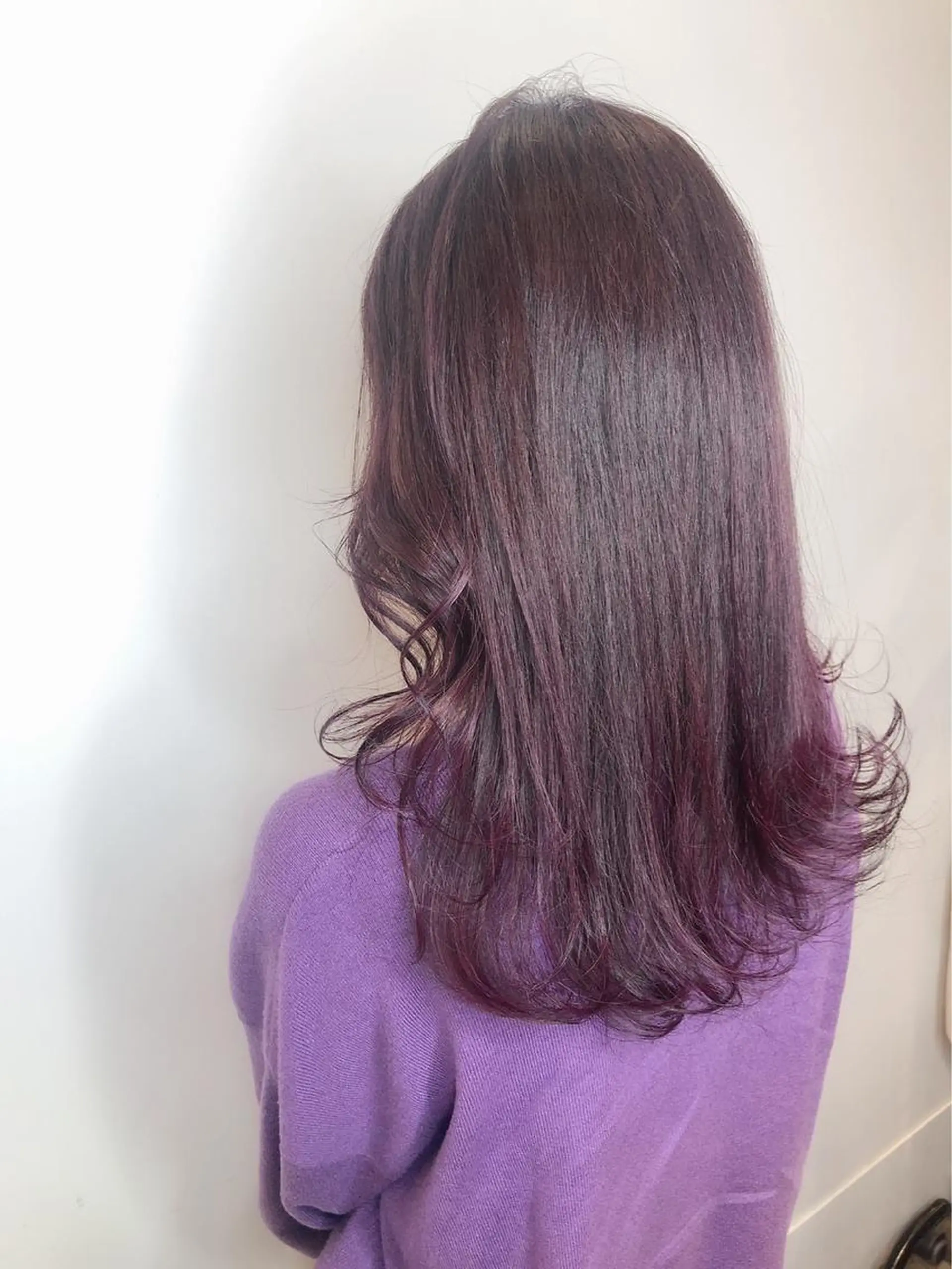 ロング しもかわ かほのヘアスタイル