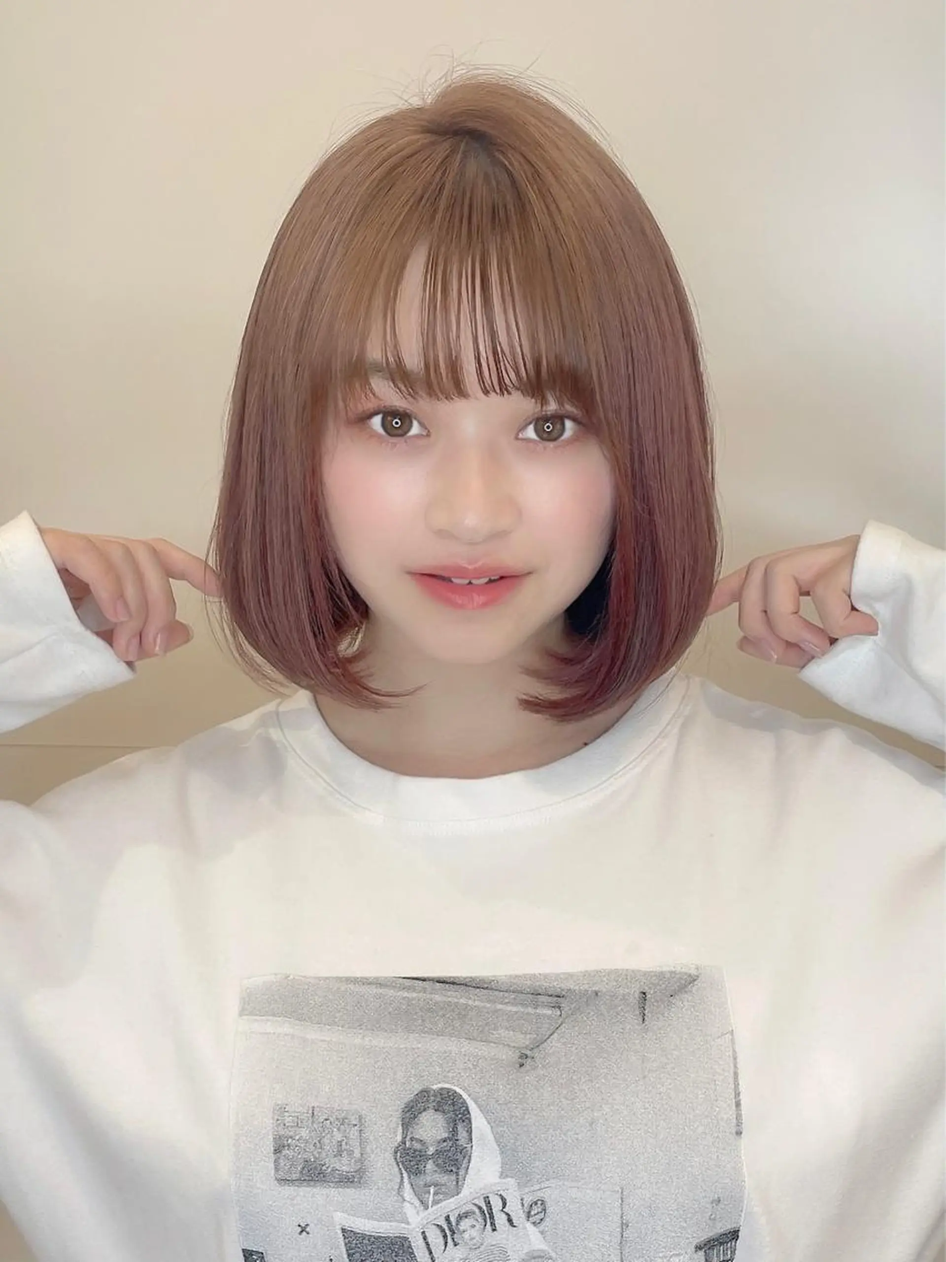 ミディアム カラー パーマ ヘアアレンジ メンズ トレンド眉🫧🪄 kumiの眉毛・アイブロウイメージ