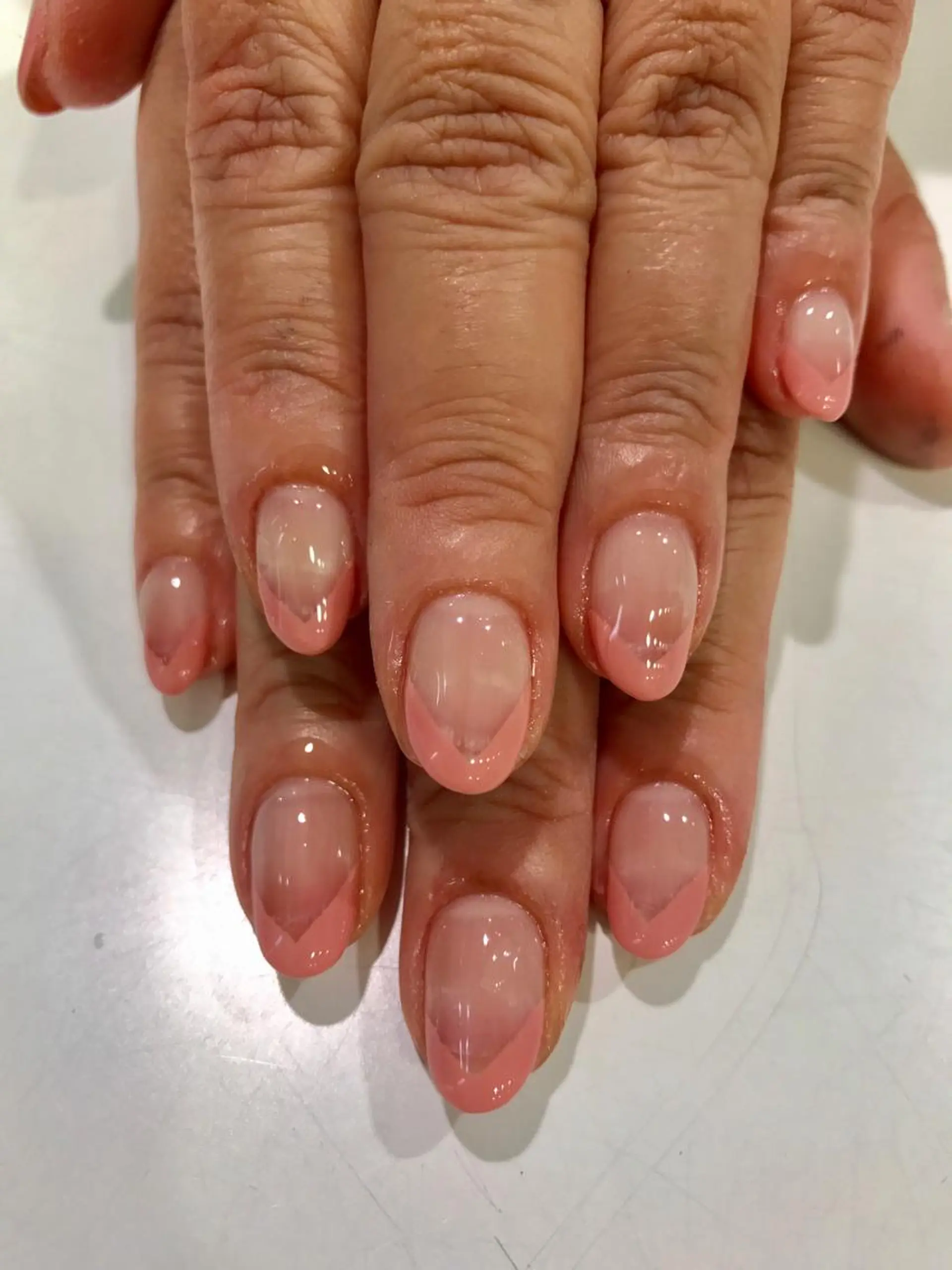 ネイル フレンチネイル Charme. NOBUKOのネイルデザイン