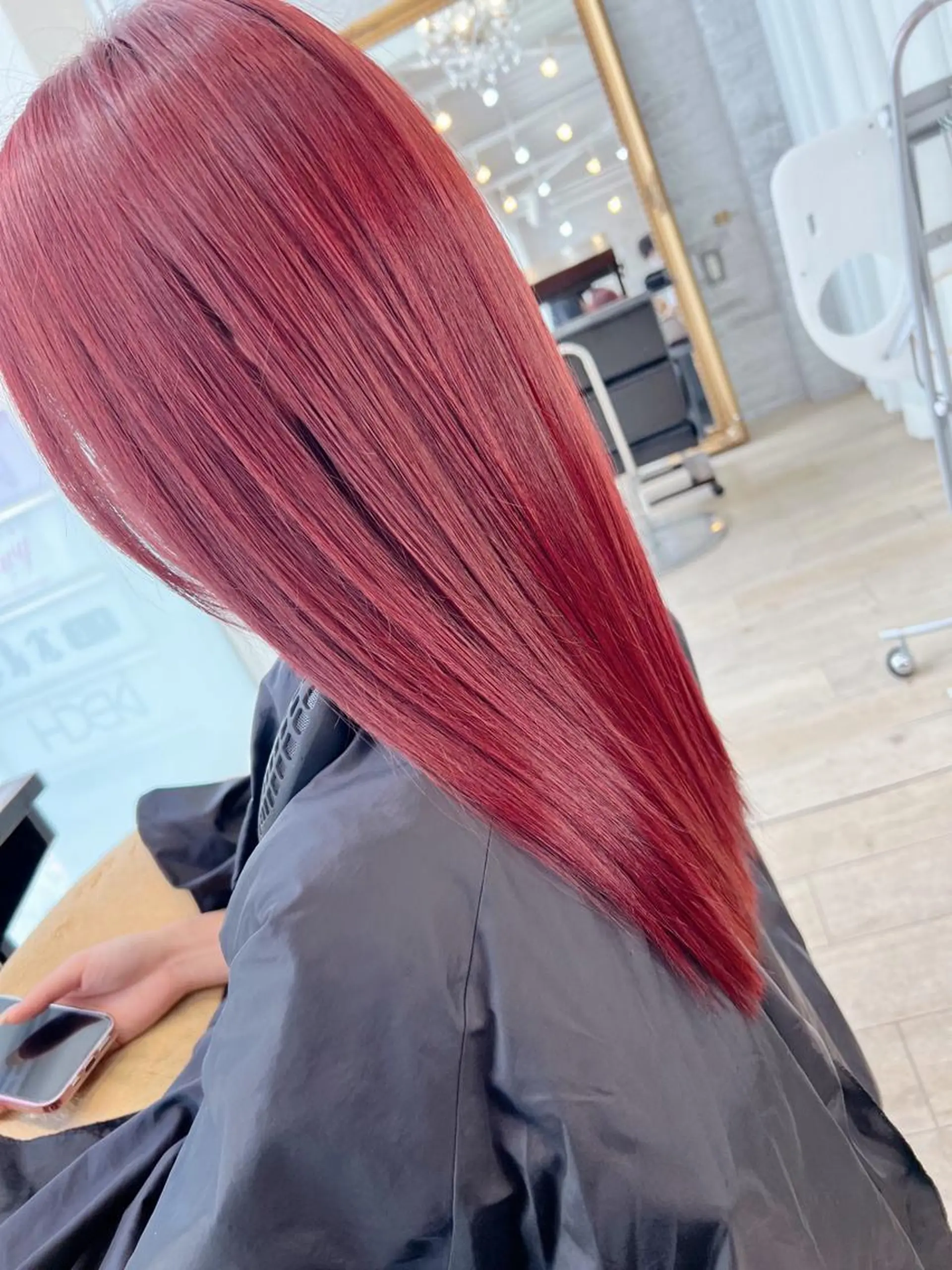 セミロング 髪質改善美髪特化 ルイス奈良のヘアスタイル