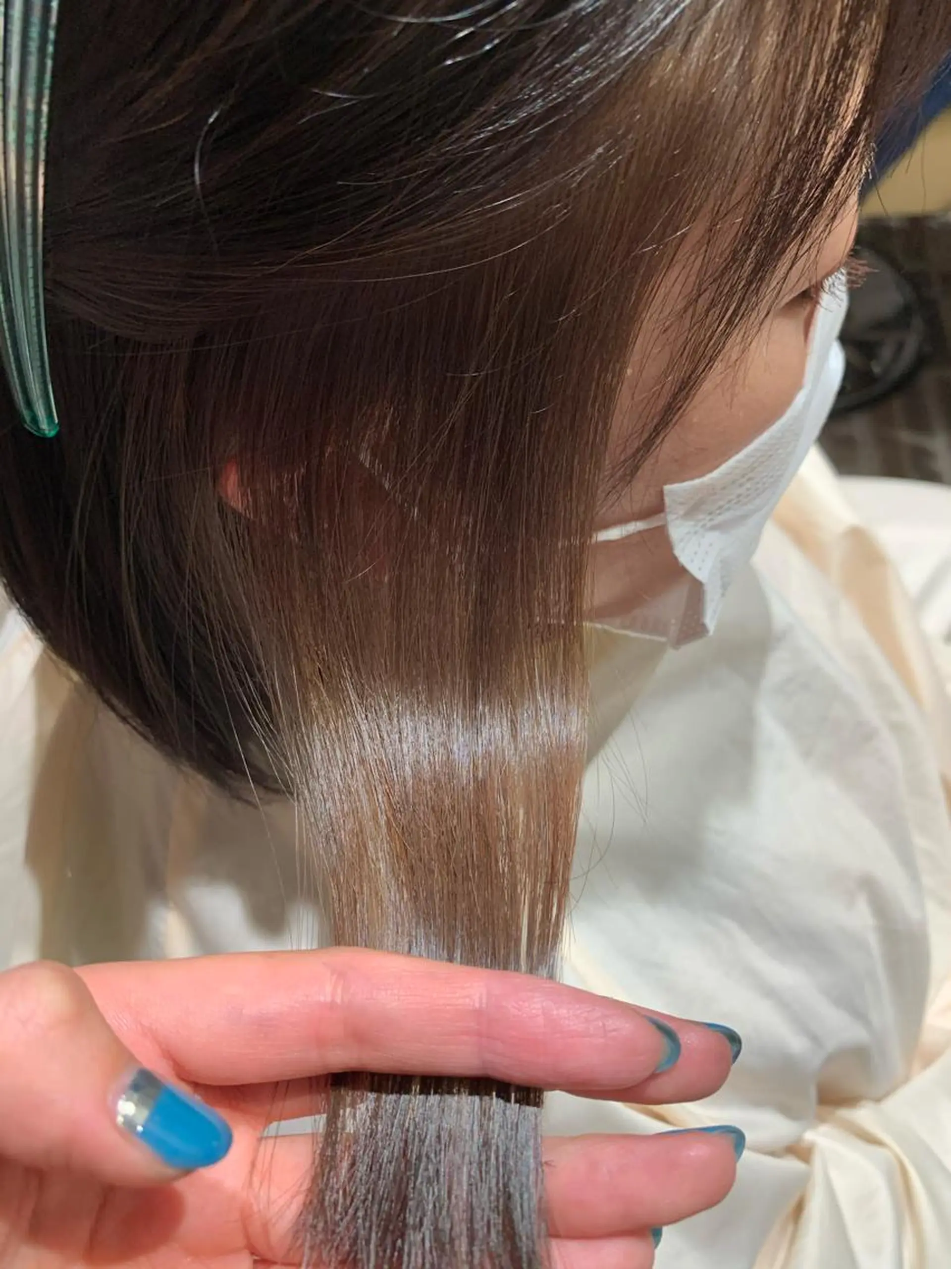 ミディアム カラー 韓国スタイル🇰🇷 annaのヘアスタイル