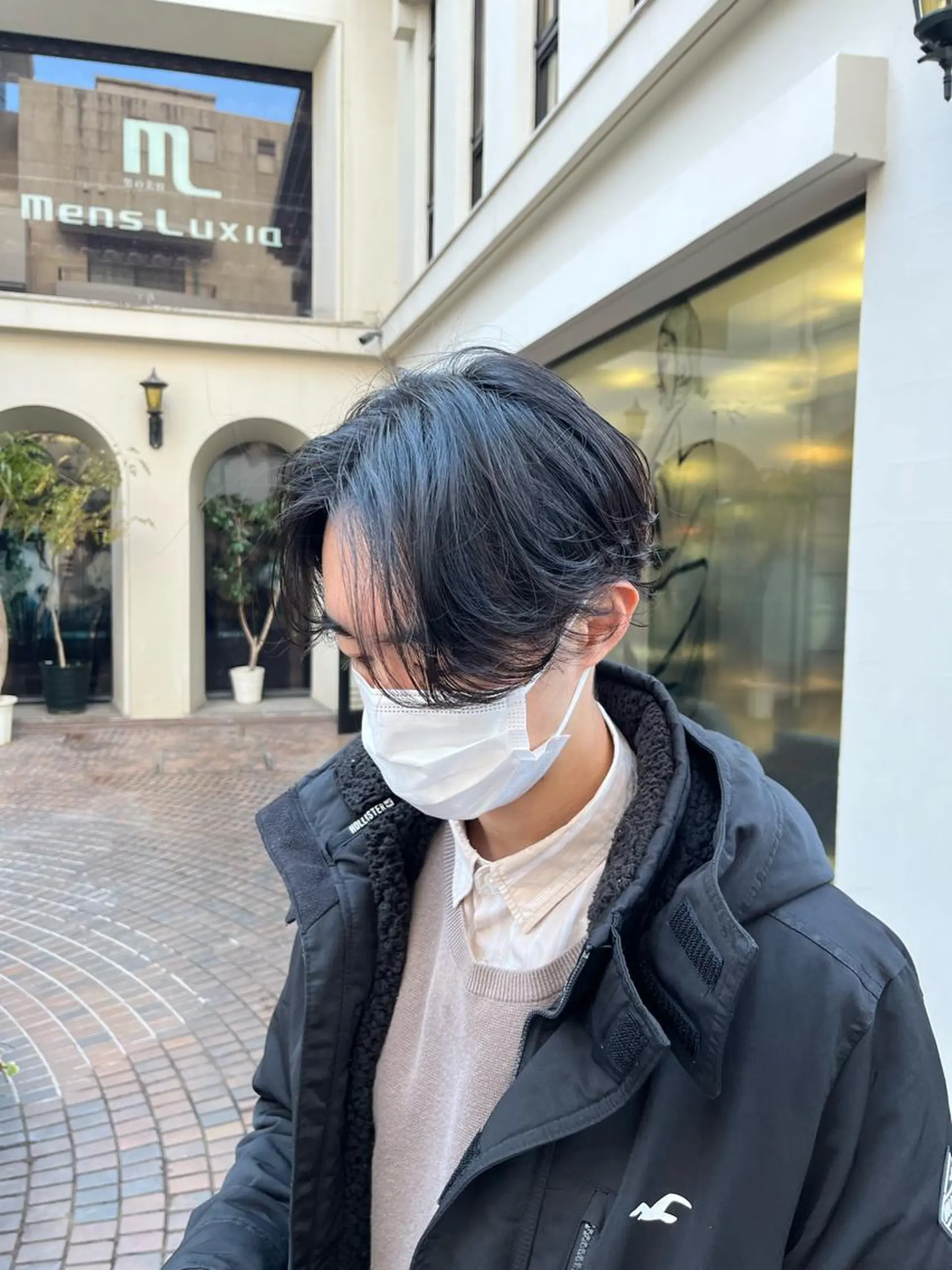 メンズ センターパート カット ヘアカラー トリートメント ✨メンズスタイル✨ Daiのヘアスタイル