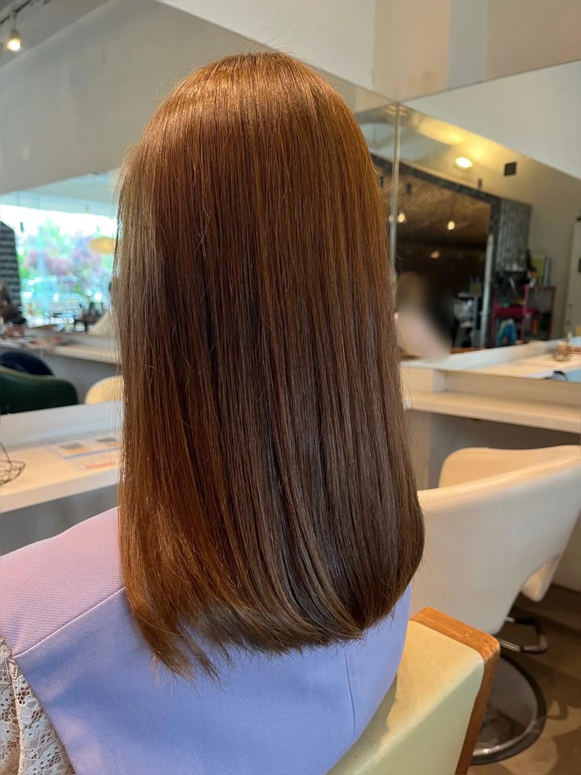 カラー 加納 彬華のヘアスタイル