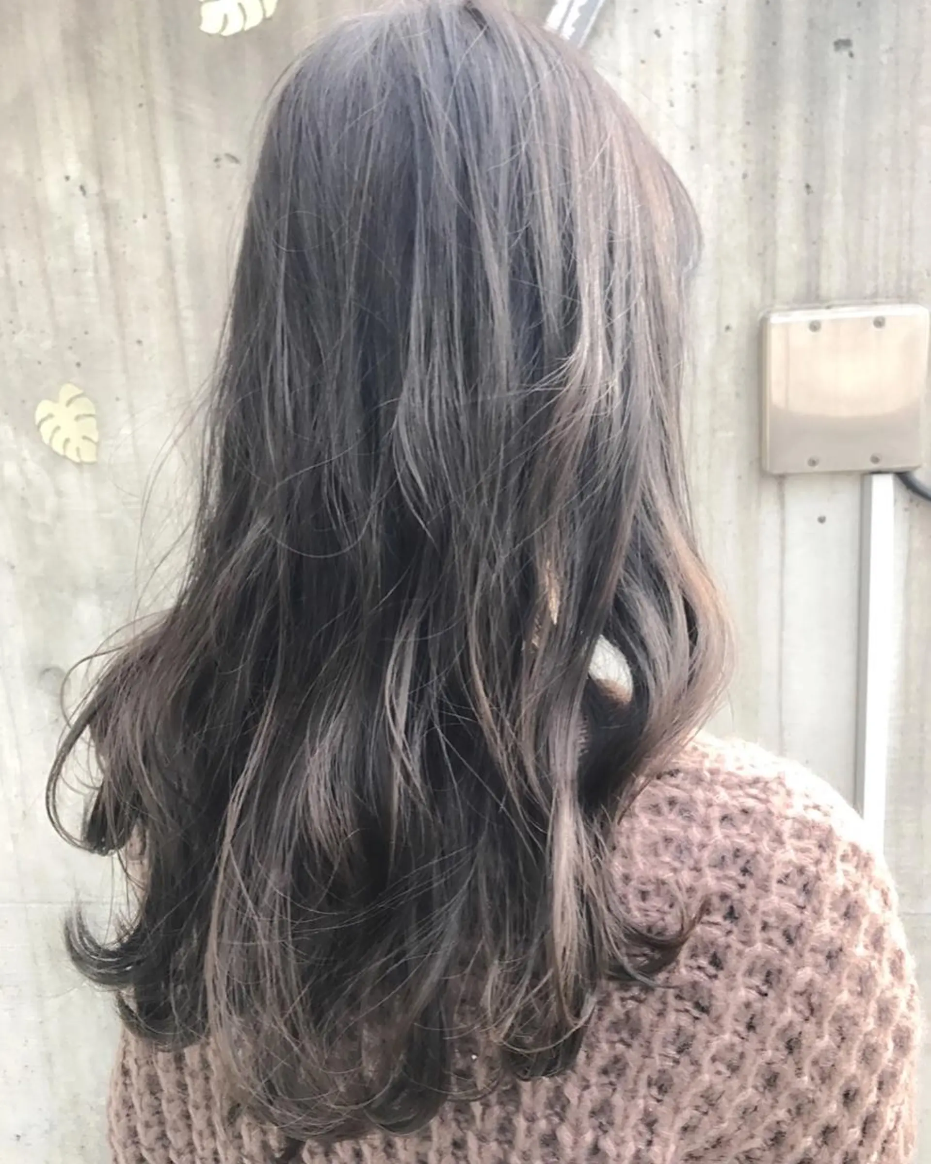 ロング カラー カット ヘアカラー トリートメント 土畑 博矢のヘアスタイル