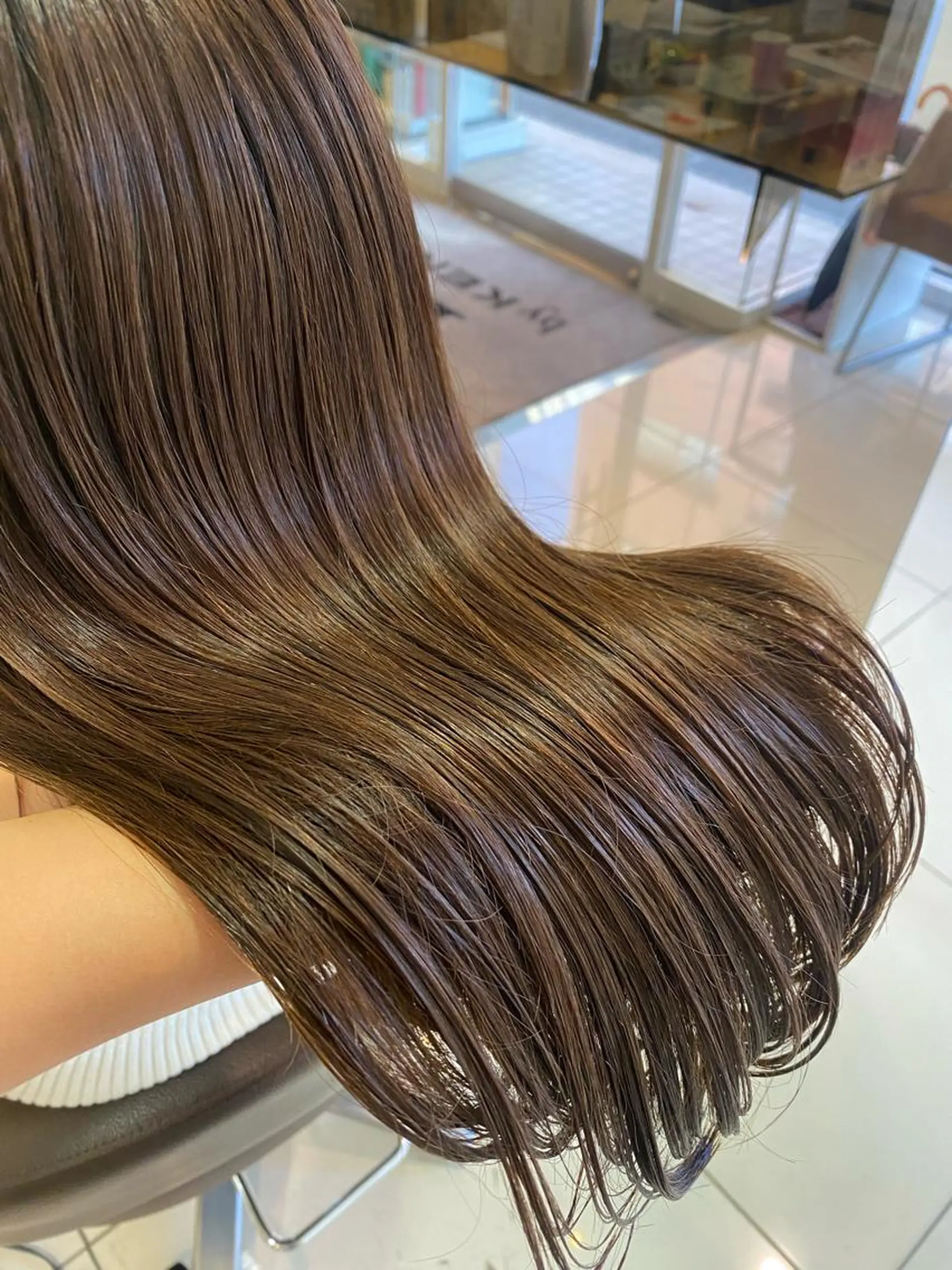 ミディアム カラー ベージュカラー 波巻き/メンズ/ ショート/☆いとみなのヘアスタイル