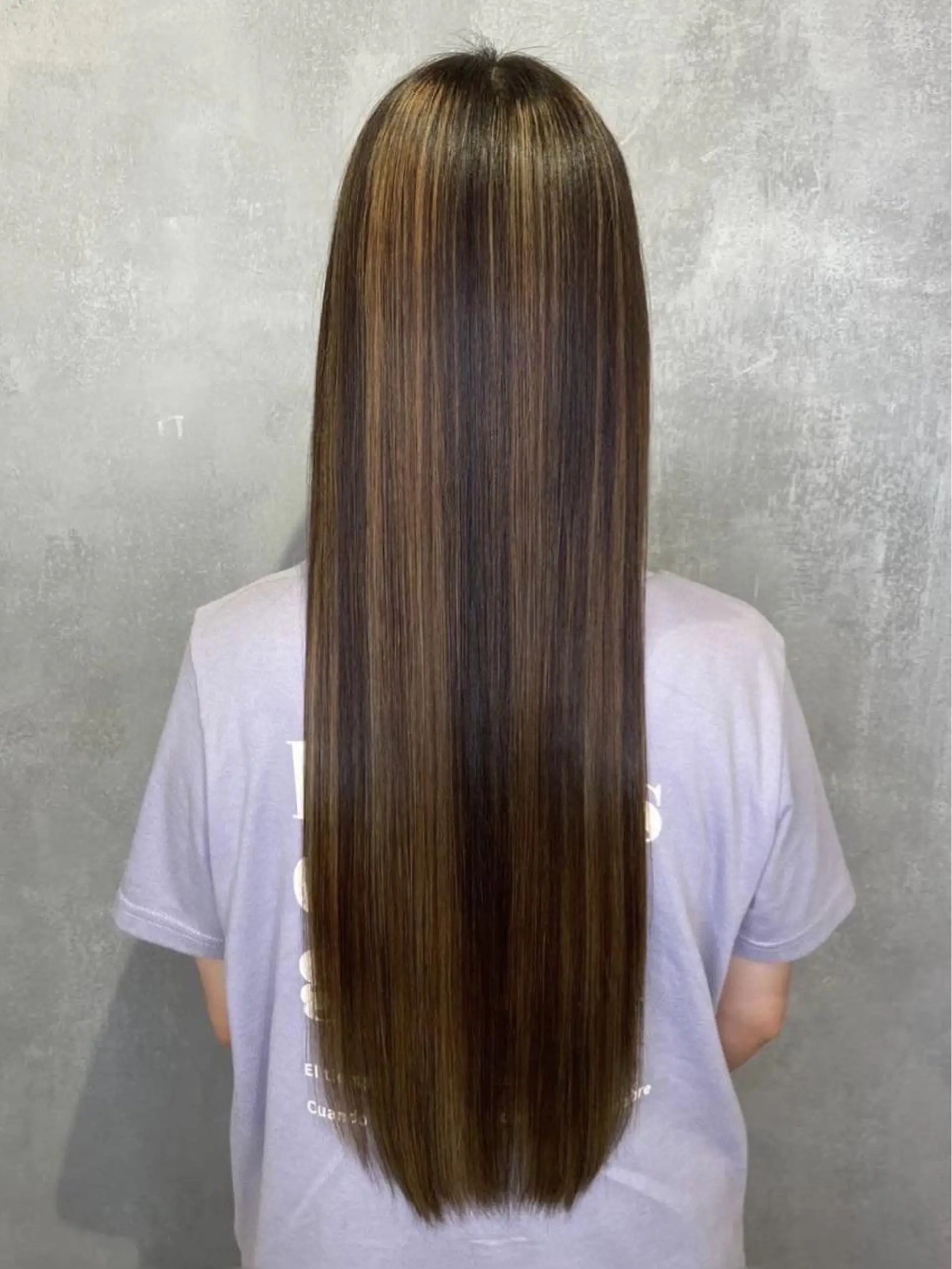 ロング 髪質改善 韓国風ヘア トリートメント ツバサ 髪質改善のヘアスタイル