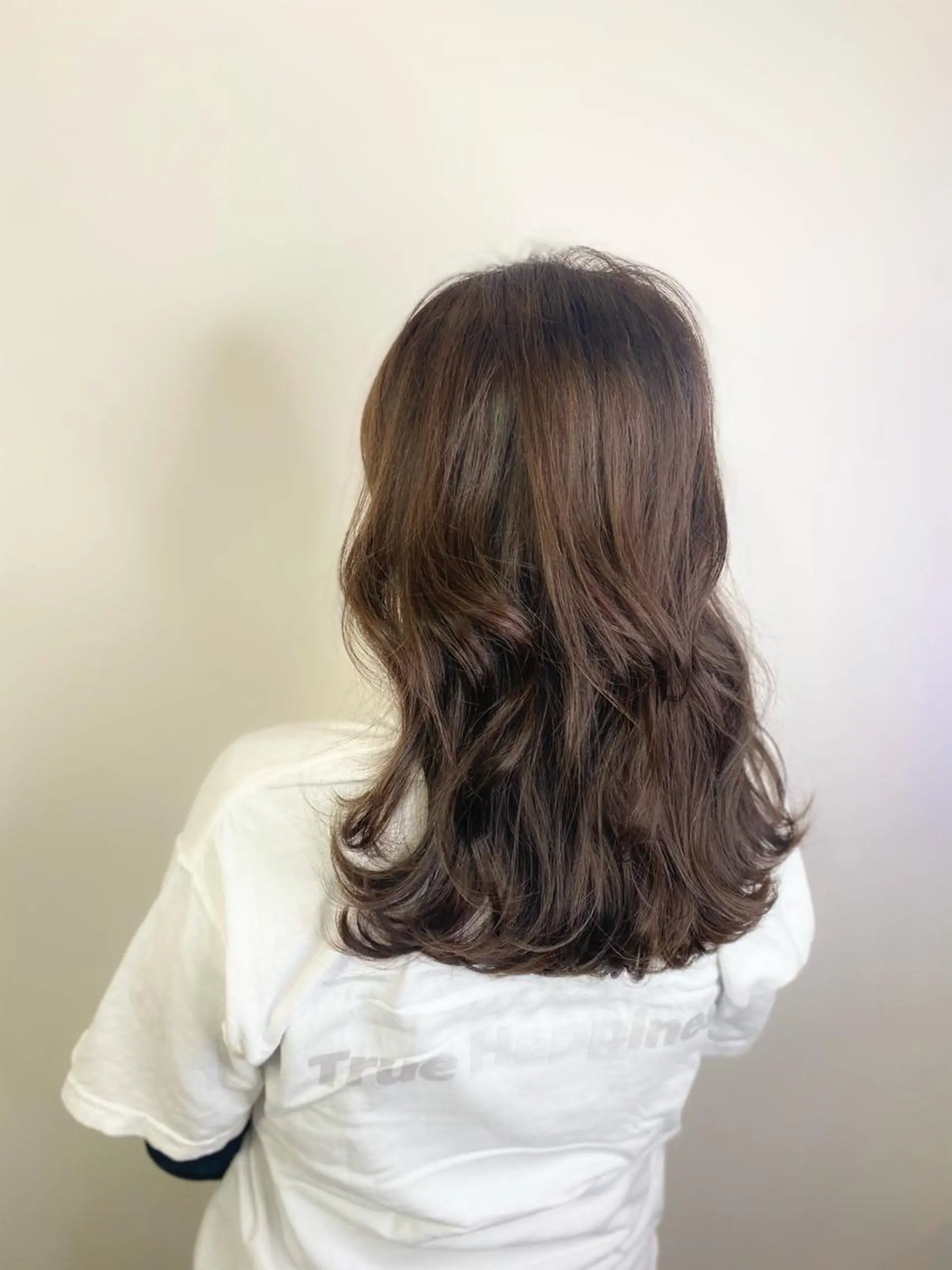 セミロング カラー 透明感カラー トリートメント Luzir⭐︎ GEN⭐︎のヘアスタイル