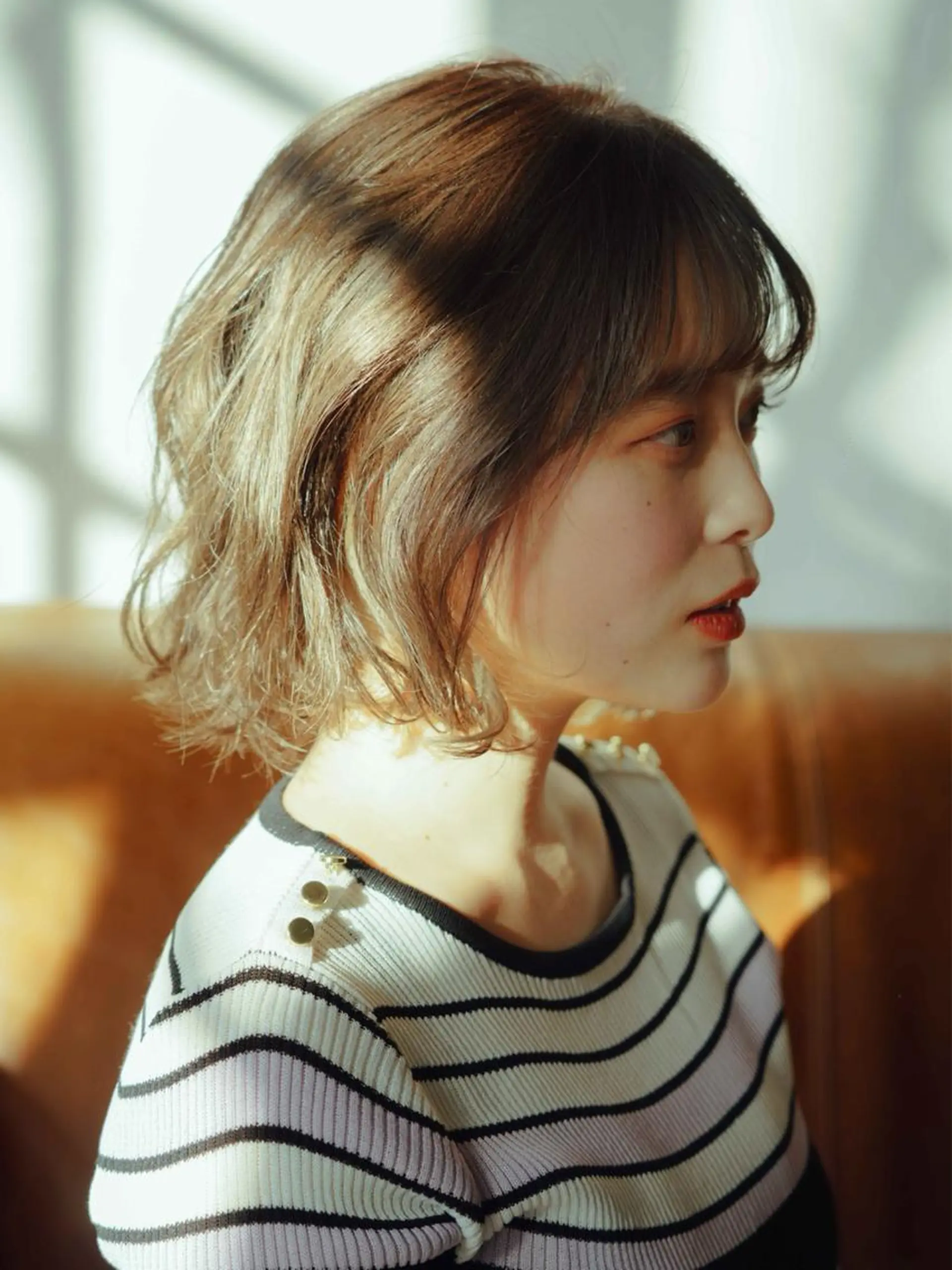 ショート カラー ヘアアレンジ ヘアカラー 北九州美容室 🕊️わかな✂︎のヘアスタイル