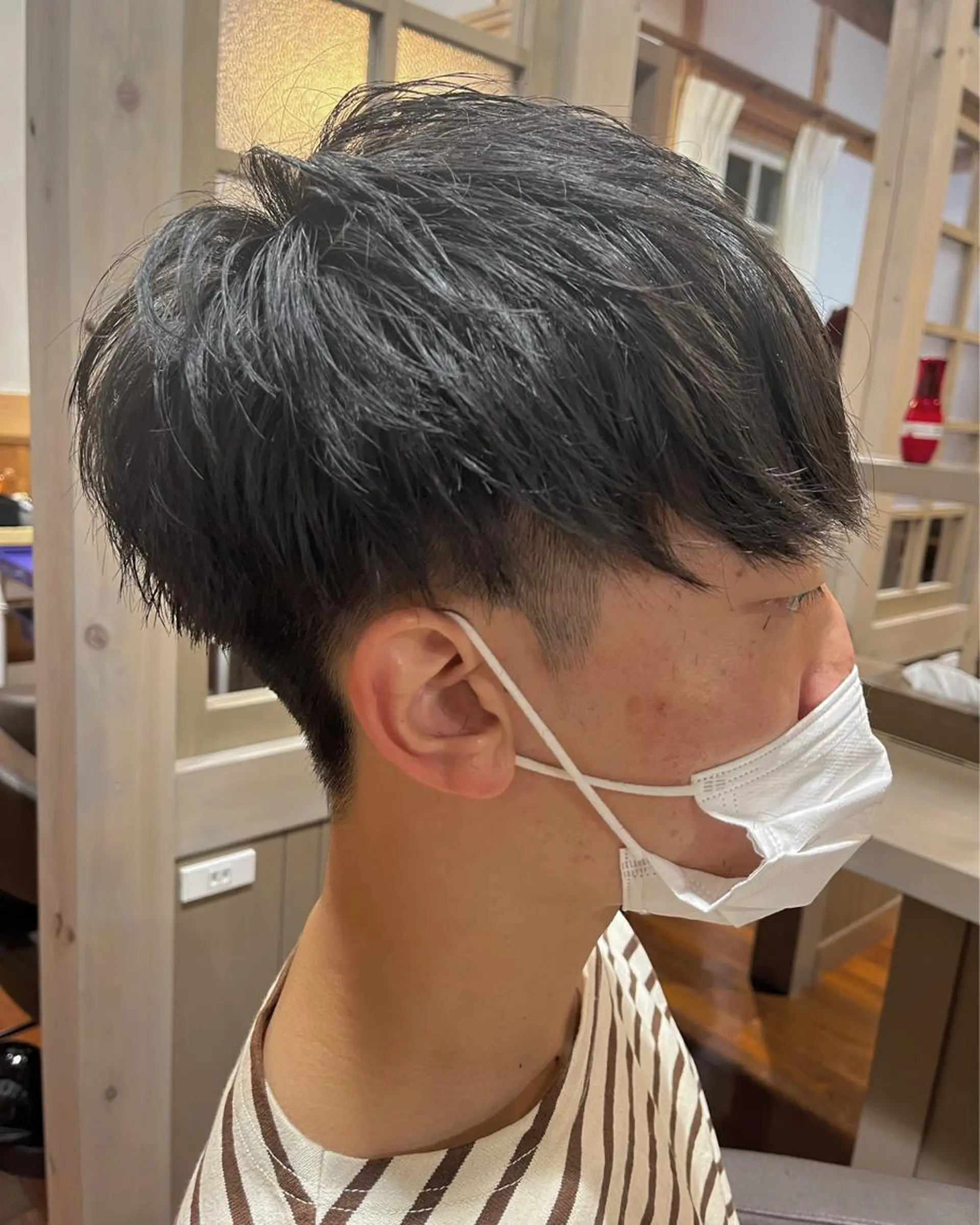 メンズ マッシュ 狩野 くるみのヘアスタイル