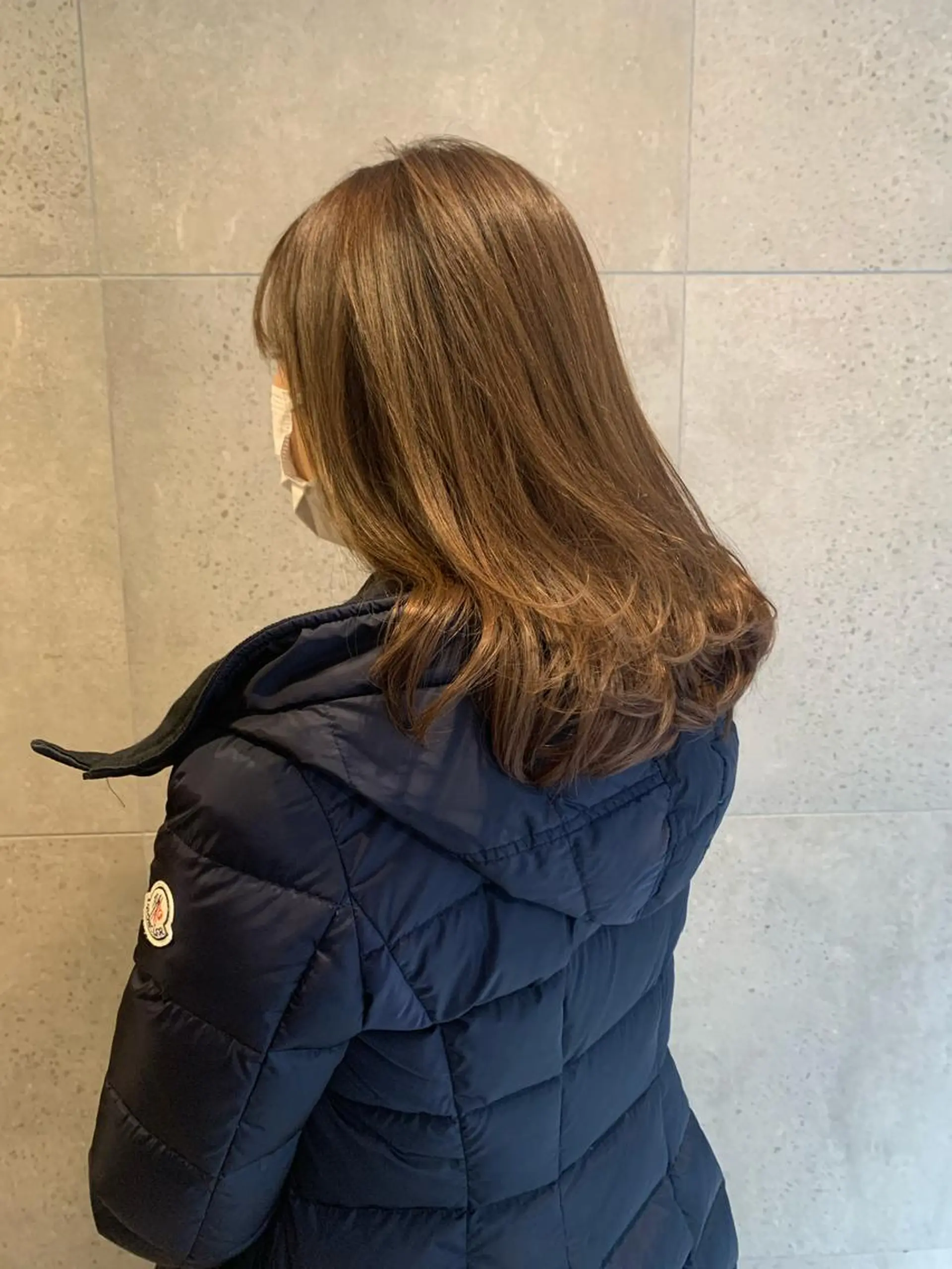 セミロング 増田 晃士のヘアスタイル