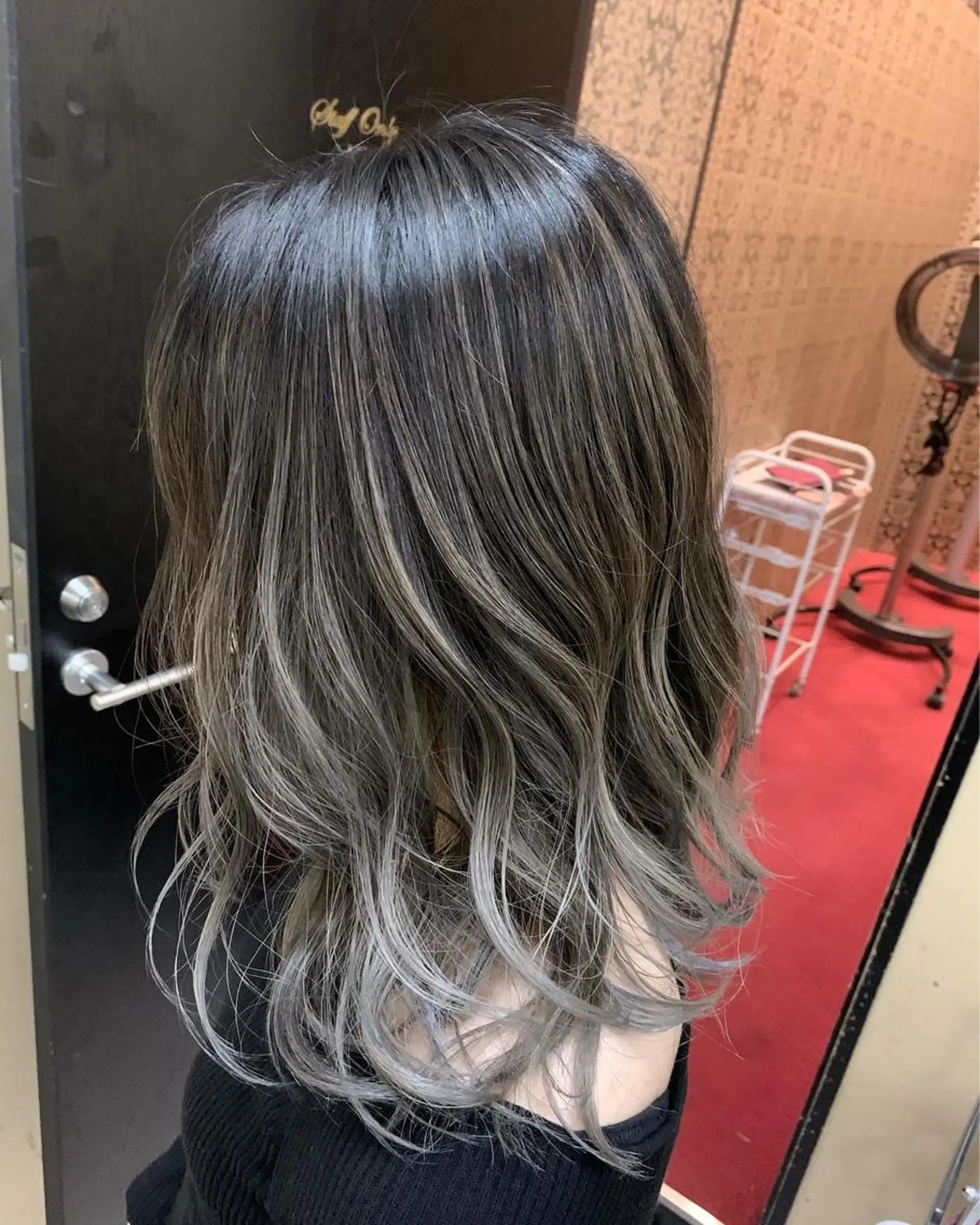 セミロング カラー EARTH石巻店 尾形  裕のヘアスタイル