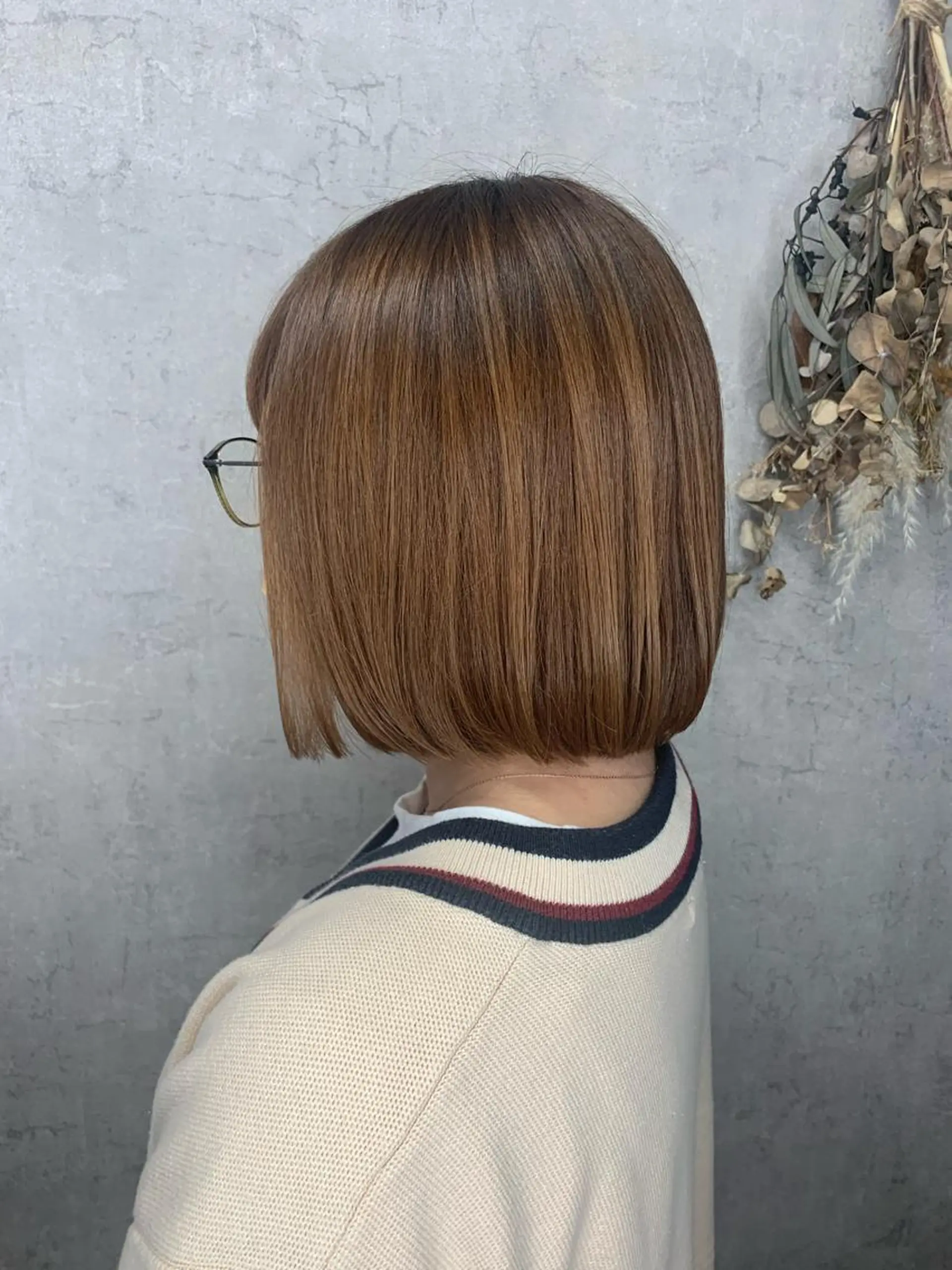 ショート カット 大島 千怜のヘアスタイル