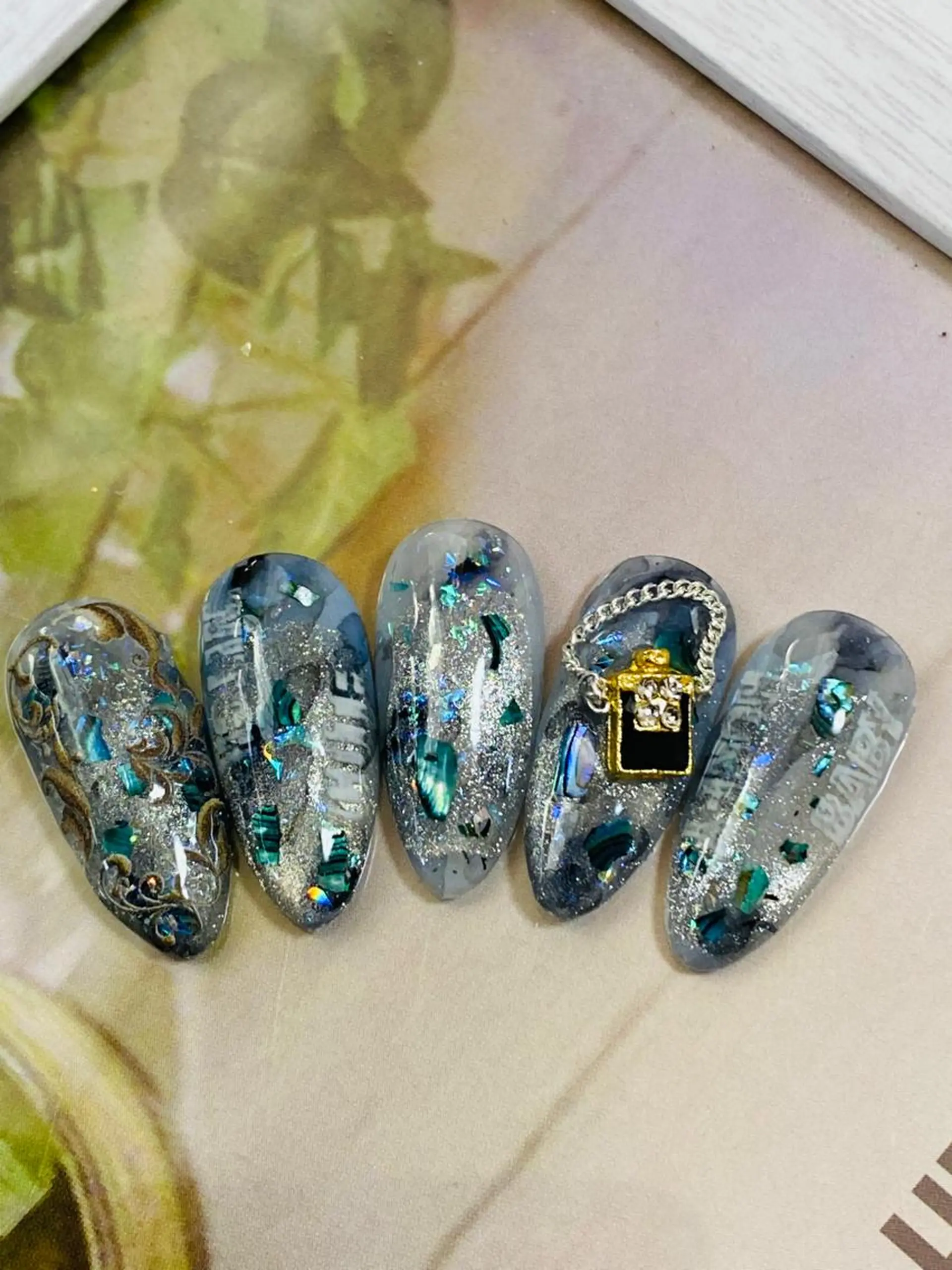 ネイル 春ネイル 夏ネイル 自宅ネイルサロン ♦️nuance♦️のネイルデザイン