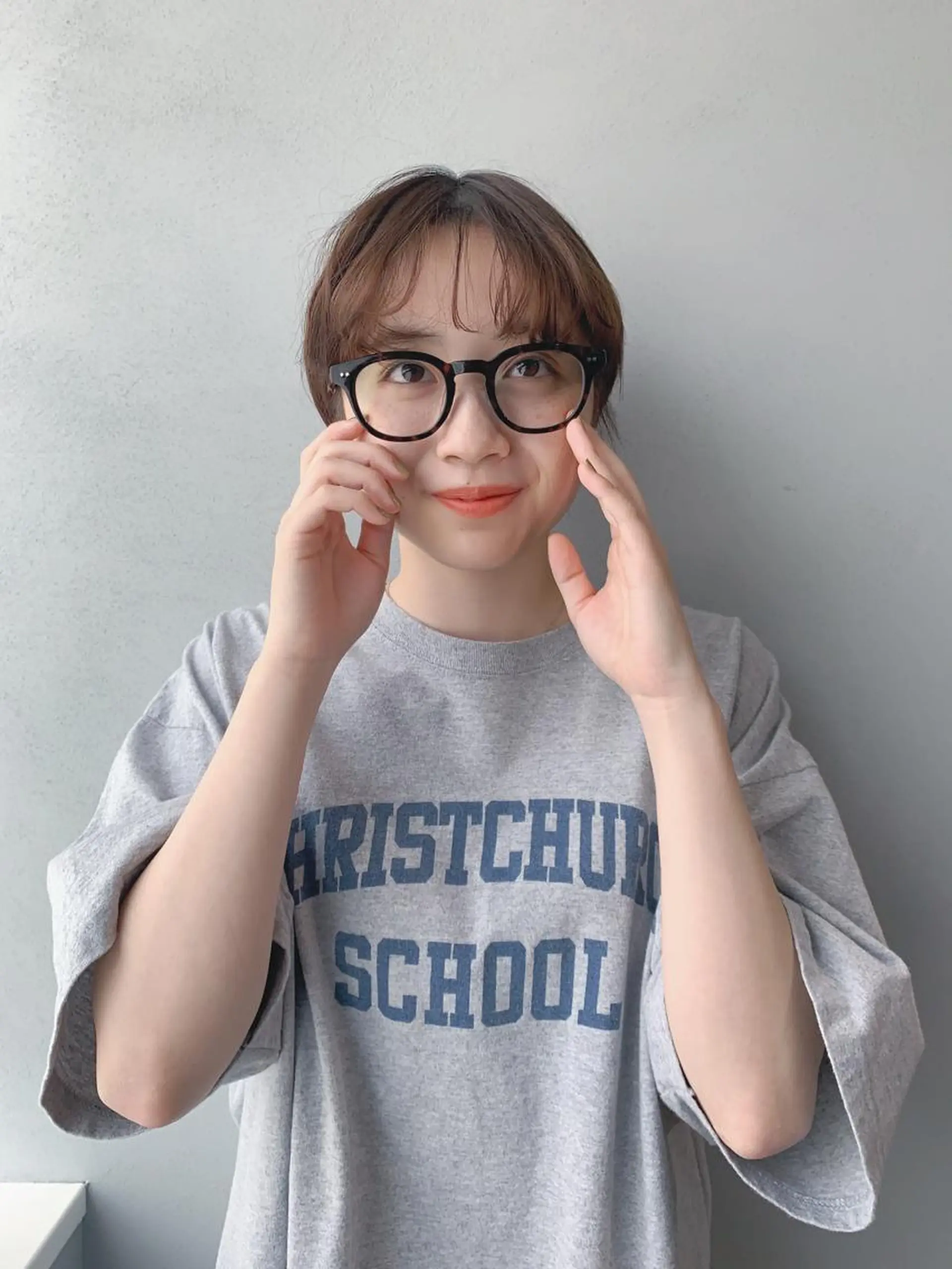 ショート カラー ボブパーマコテ巻き風 パーマNo1深江秀平のヘアスタイル