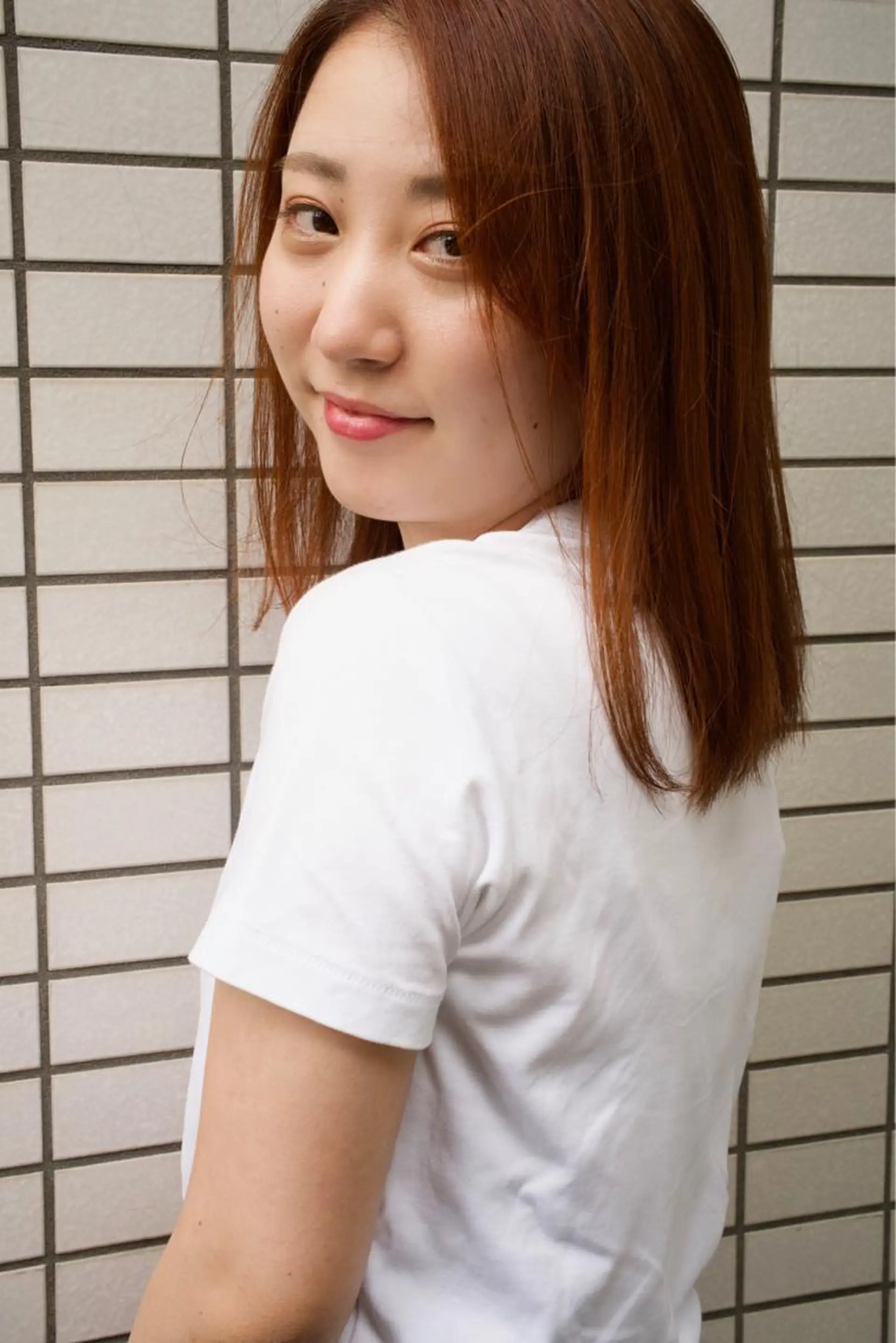 セミロング カラー カット ヘアカラー fio マナミのヘアスタイル