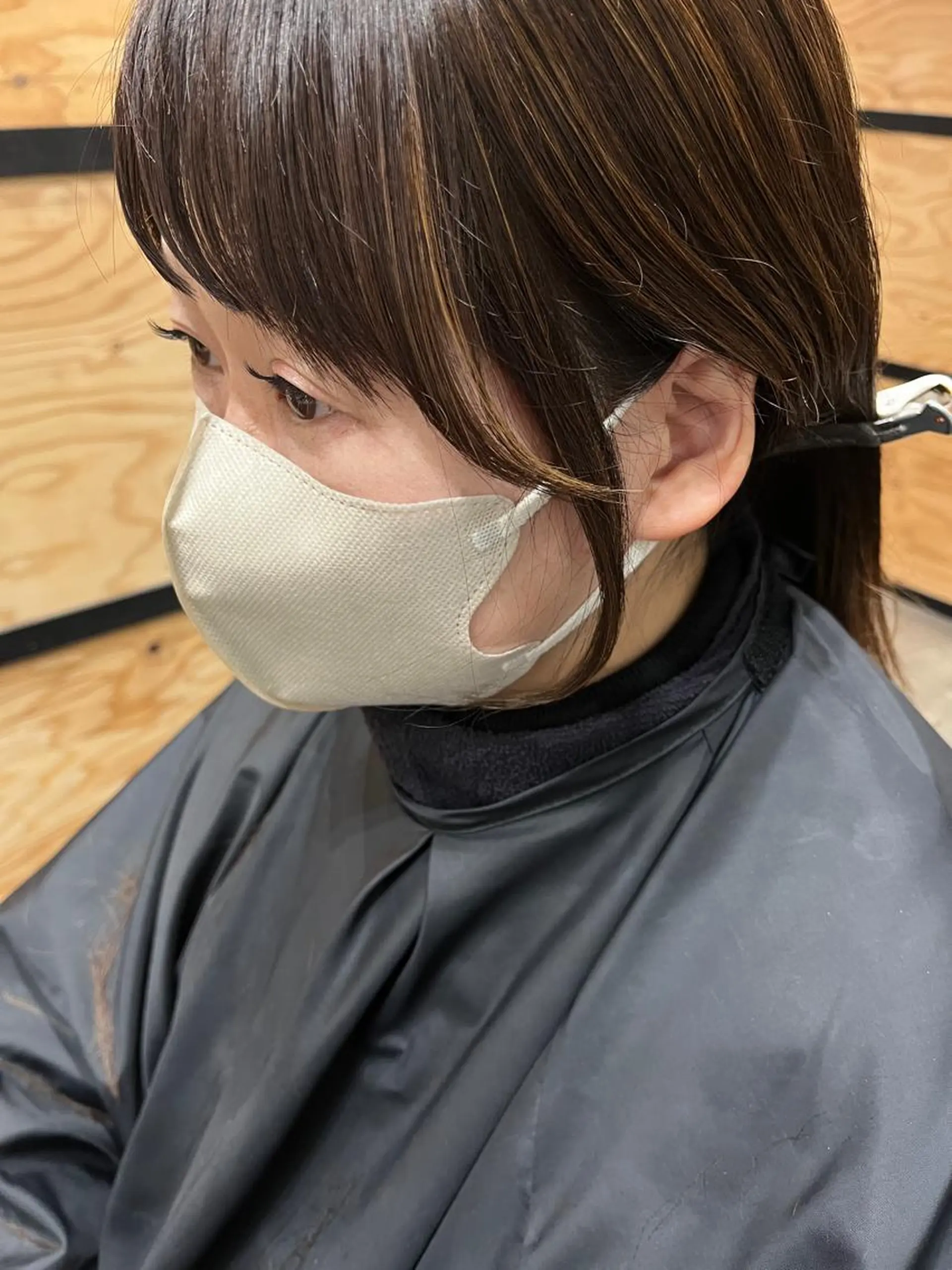 ミディアム カラー パーマ ヘアアレンジ メンズ キッズ ネイル マツエク・マツパ メンズブリーチ メンズハイライト メンズインナーカラー メンズ韓国風 ブリーチ 久木原 ゆりのヘアスタイル