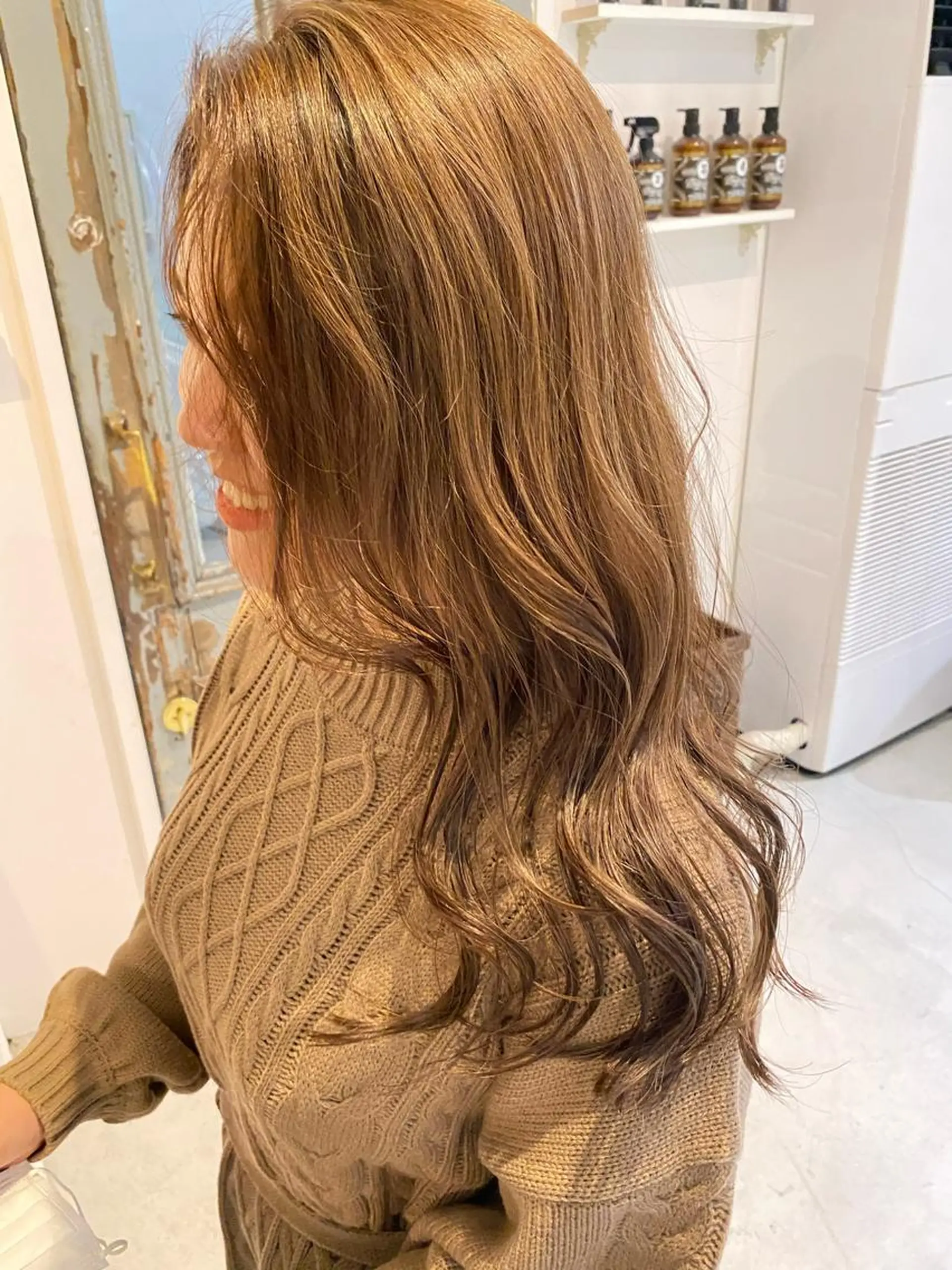 ロング カラー vixus mamiのヘアスタイル