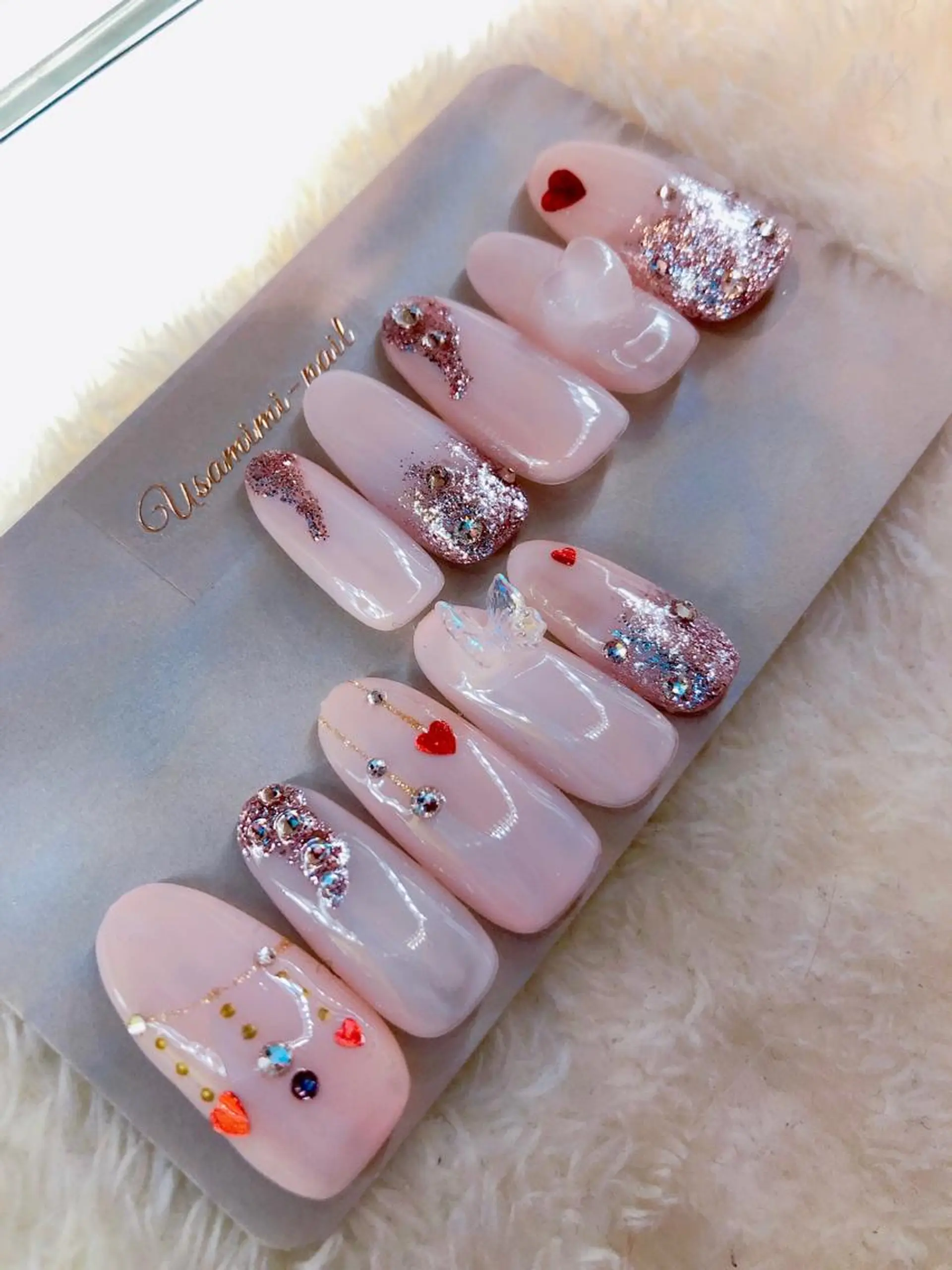 ネイル ハンドネイル USAMiMi 🐰💕のネイルデザイン