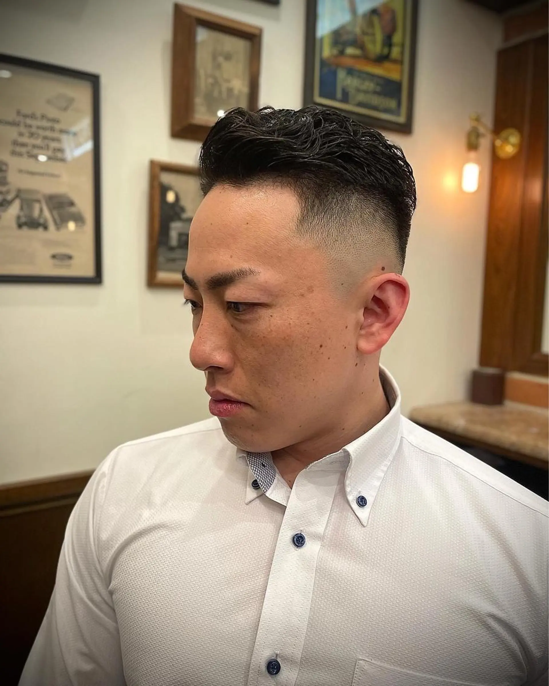 ショート ガンバレ原田 航海のヘアスタイル