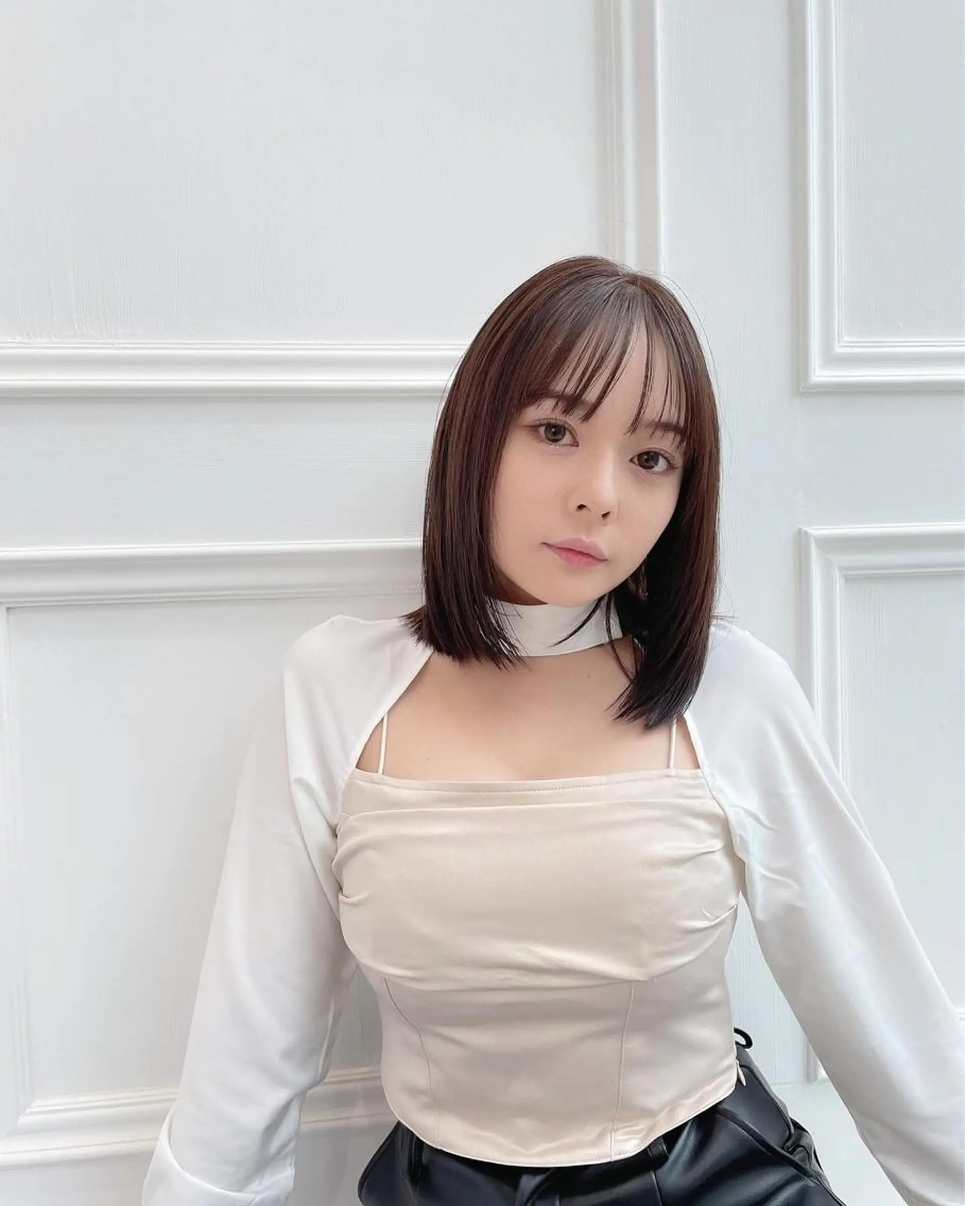 ミディアム チダアキフミ Ash大森のヘアスタイル