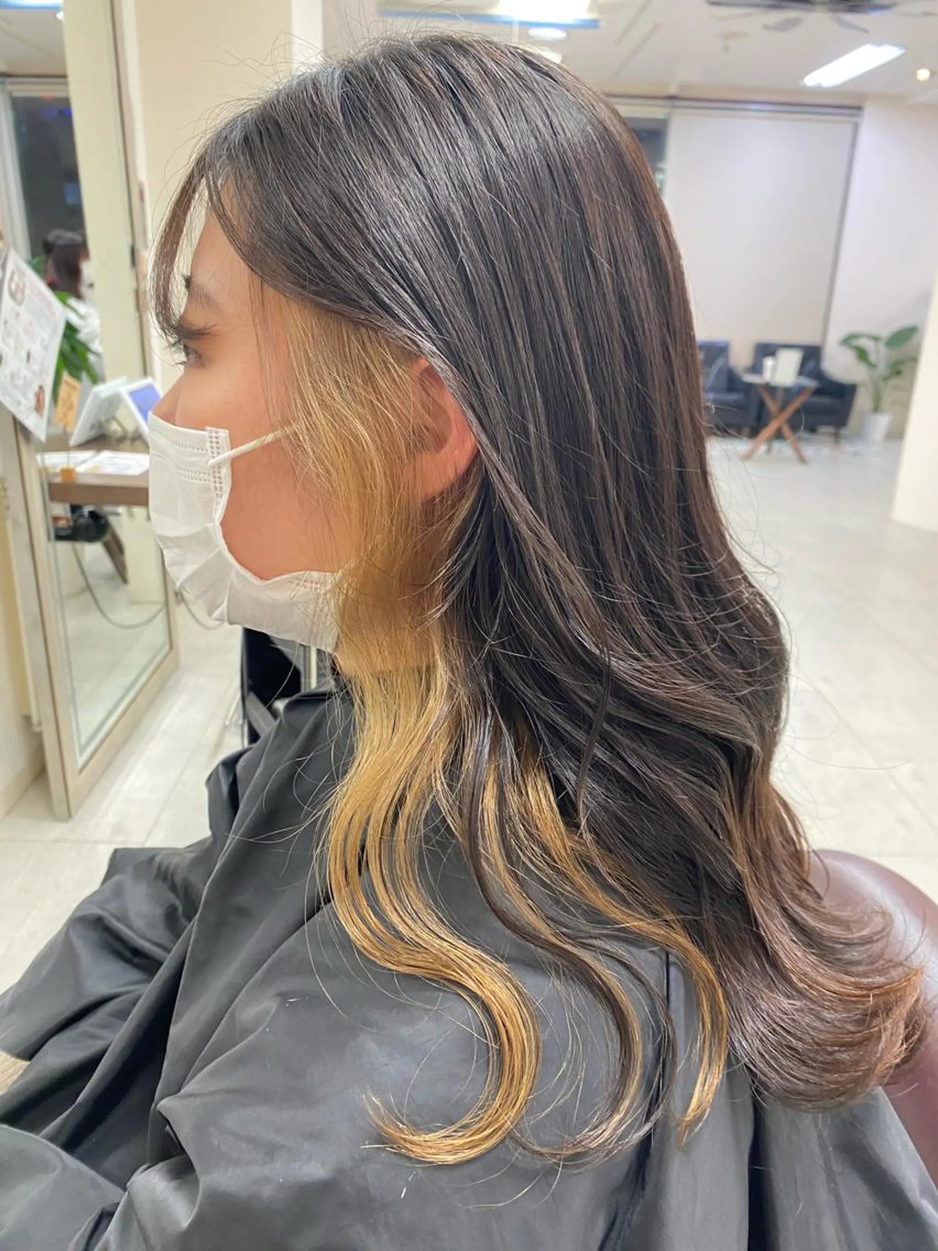 ロング ヘアカラー トリートメント 月野涼風 /レイヤーカットのその他イメージ