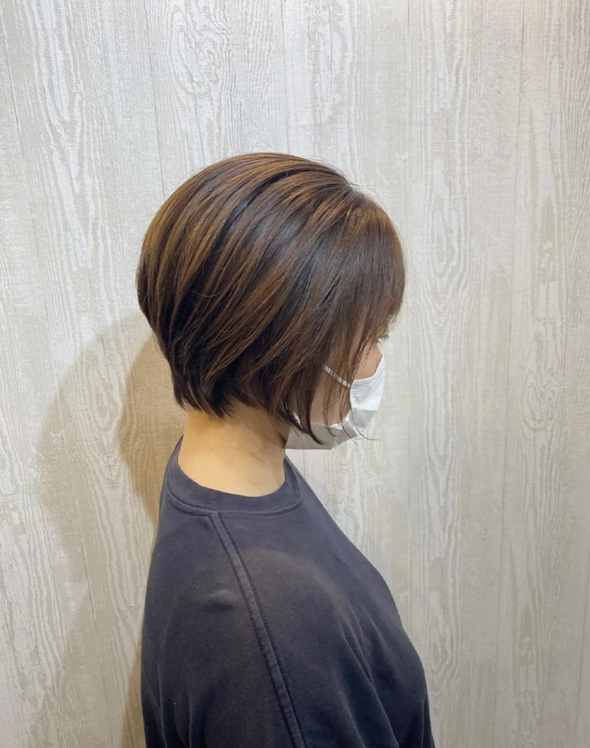 ショート TELA HAIR 副代表　岡田のヘアスタイル