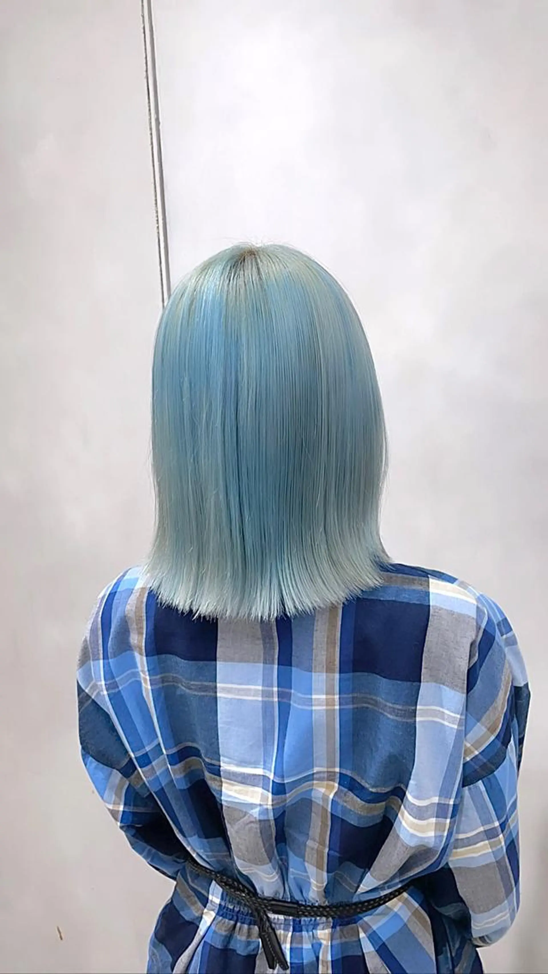 ショート カラー アクアカラー ブルーカラー ヘアカラー トリートメント 🔷ダブルカラーハイ トーン🔷櫻井走のヘアスタイル