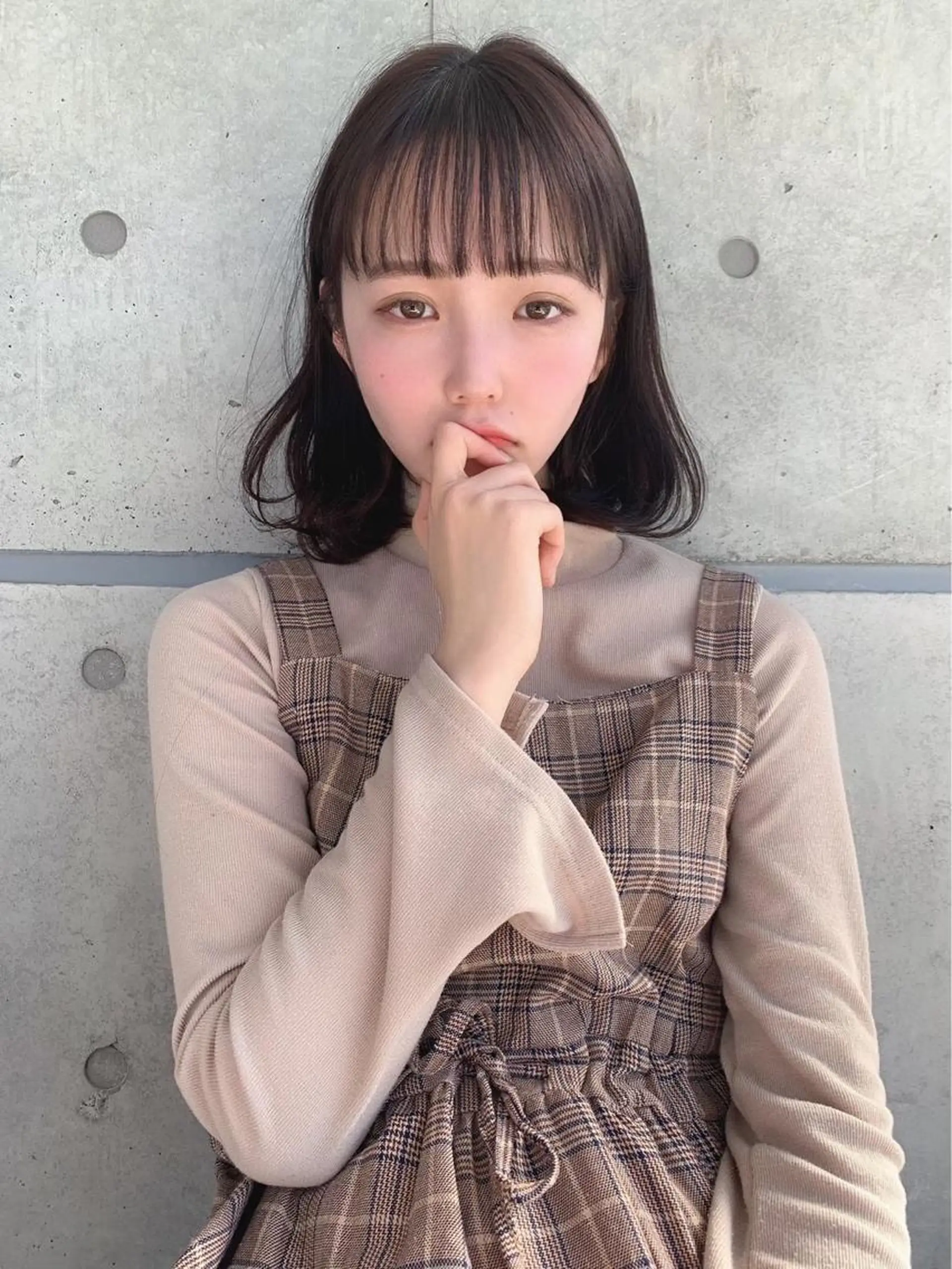 ミディアム カラー *モデル募集🌼 札幌アカデミー🌼のヘアスタイル