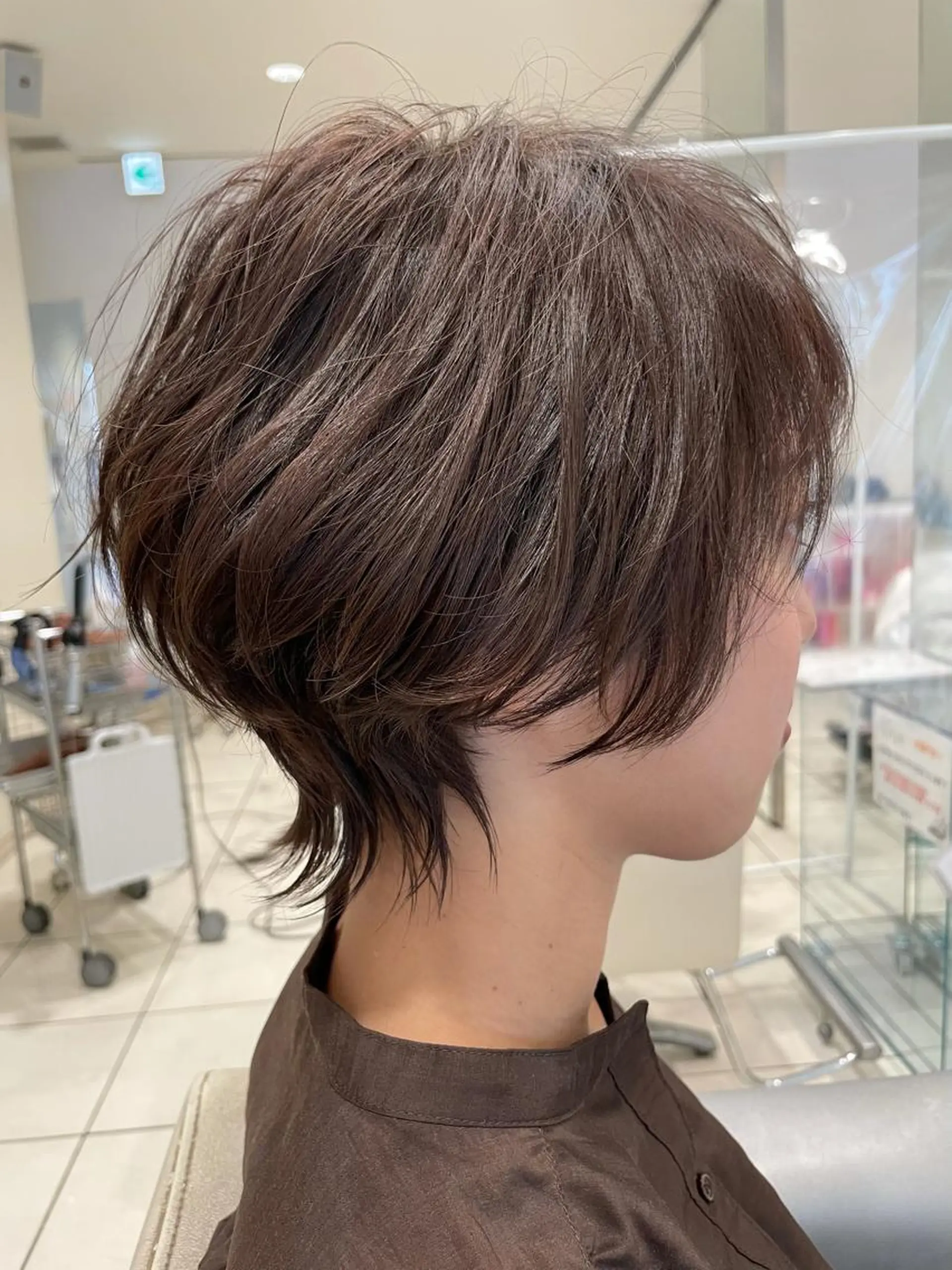 ショート カラー MODE K´s eau髪質改善特化のヘアスタイル