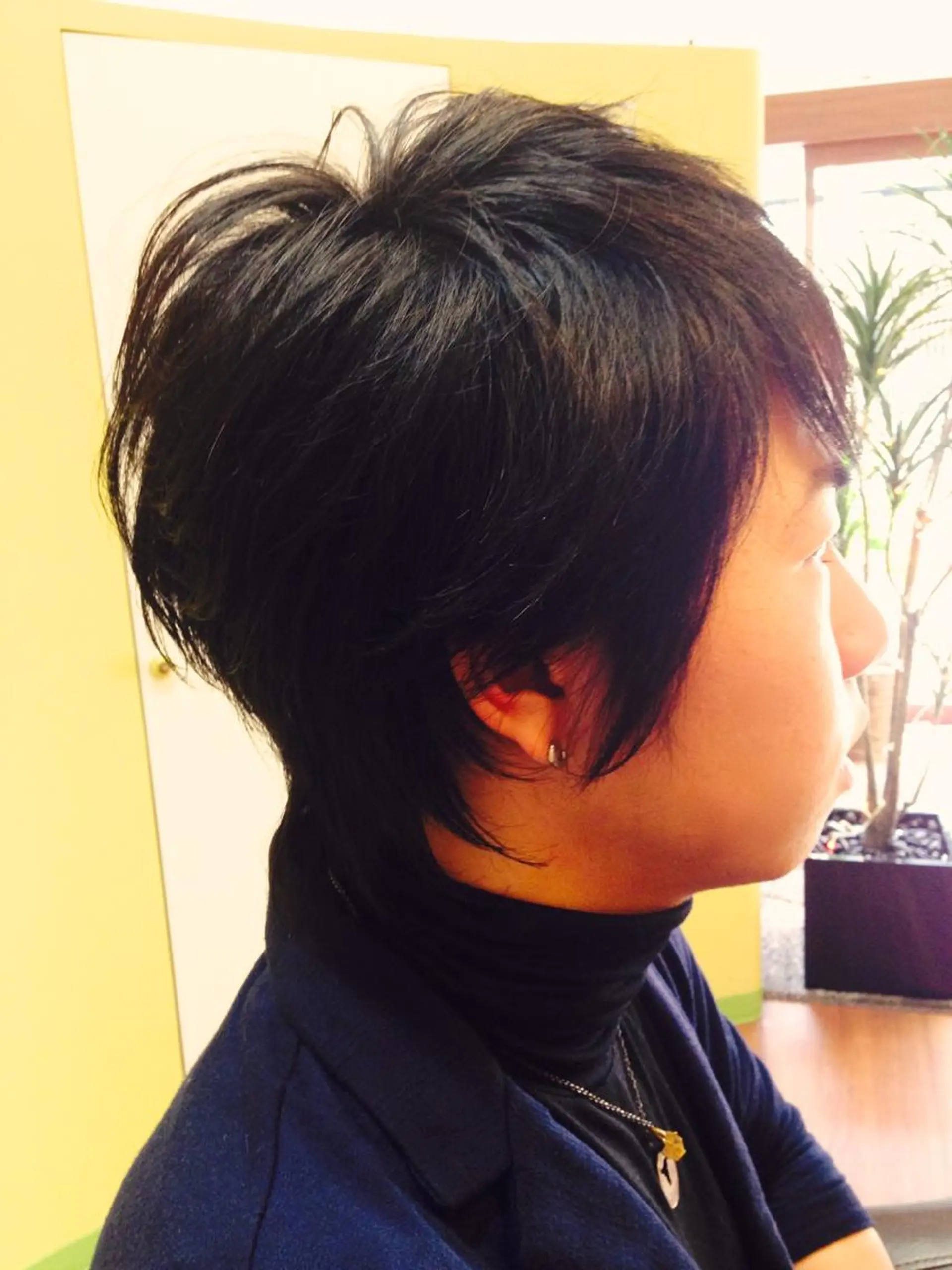 ミディアム メンズ 鬼頭 洋吏のヘアスタイル