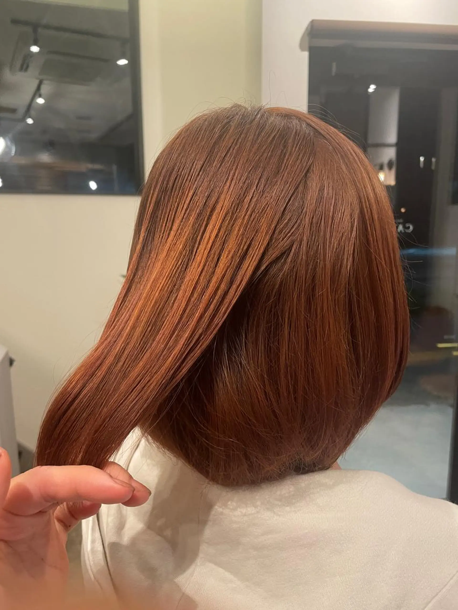 ミディアム 安倍 辰哉のヘアスタイル