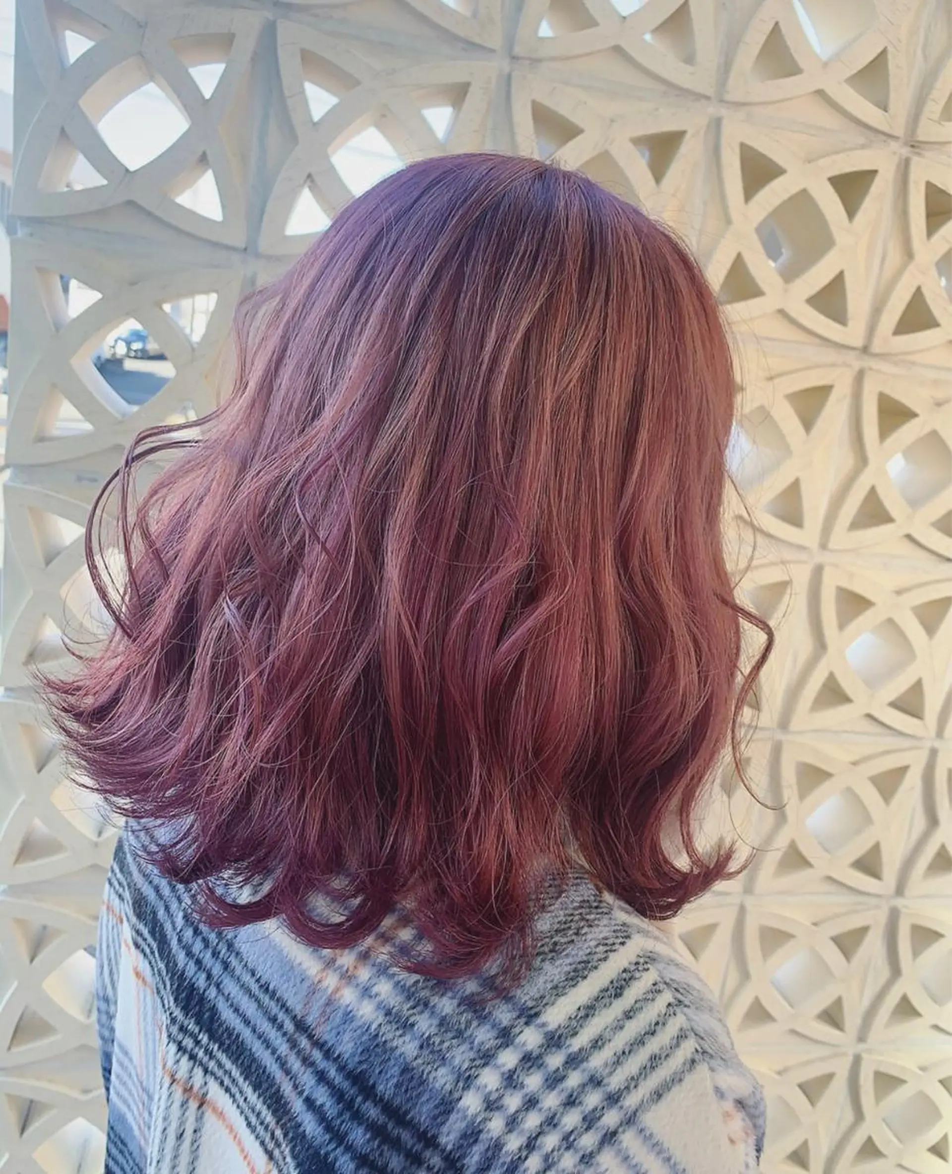 カラー 増田 結莉のヘアスタイル